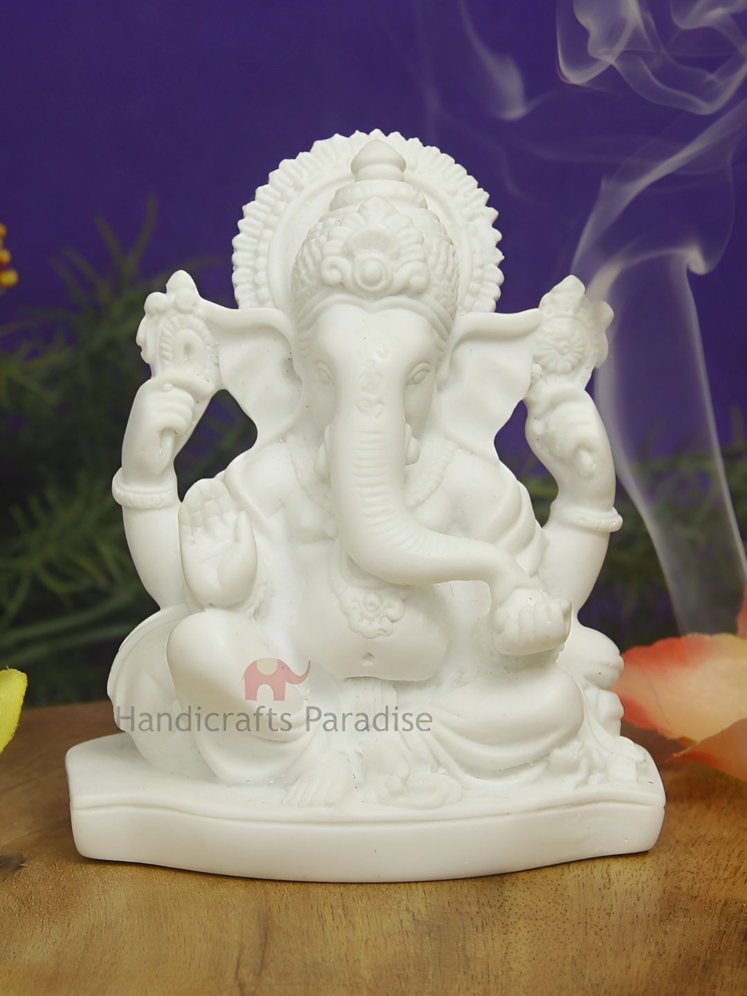 

HANDICRAFTS PARADISE White Religious Idol Showpiece