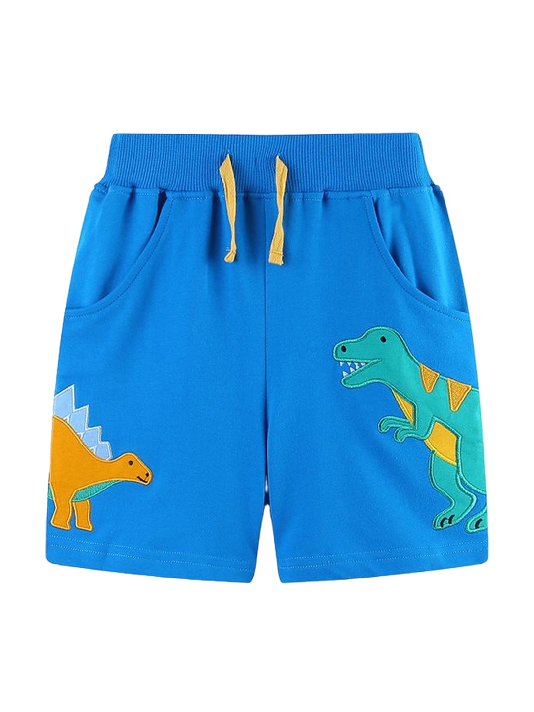 

StyleCast Boys Printed Cotton Shorts, Blue