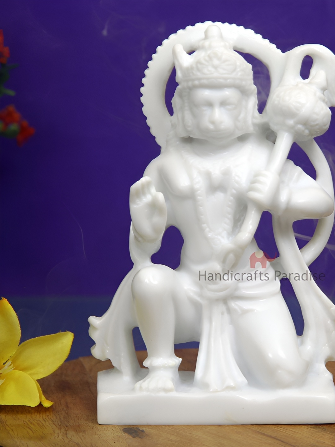 

HANDICRAFTS PARADISE White Religious Idol Showpiece