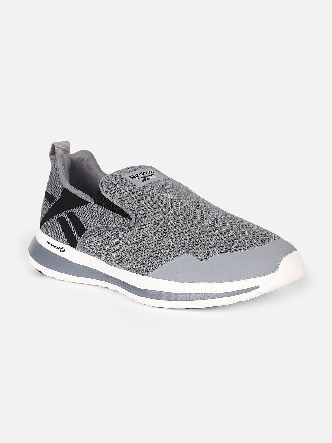 

Reebok Men FlexiWalk Strides Walking Slip-On Non-Marking Shoes, Grey