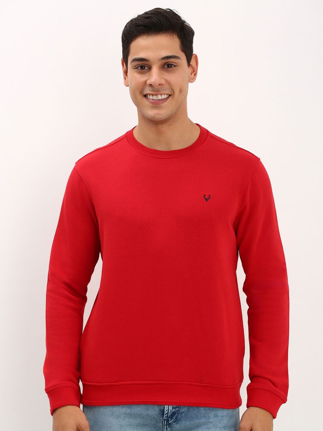 

Allen Solly Men Sweatshirt, Red