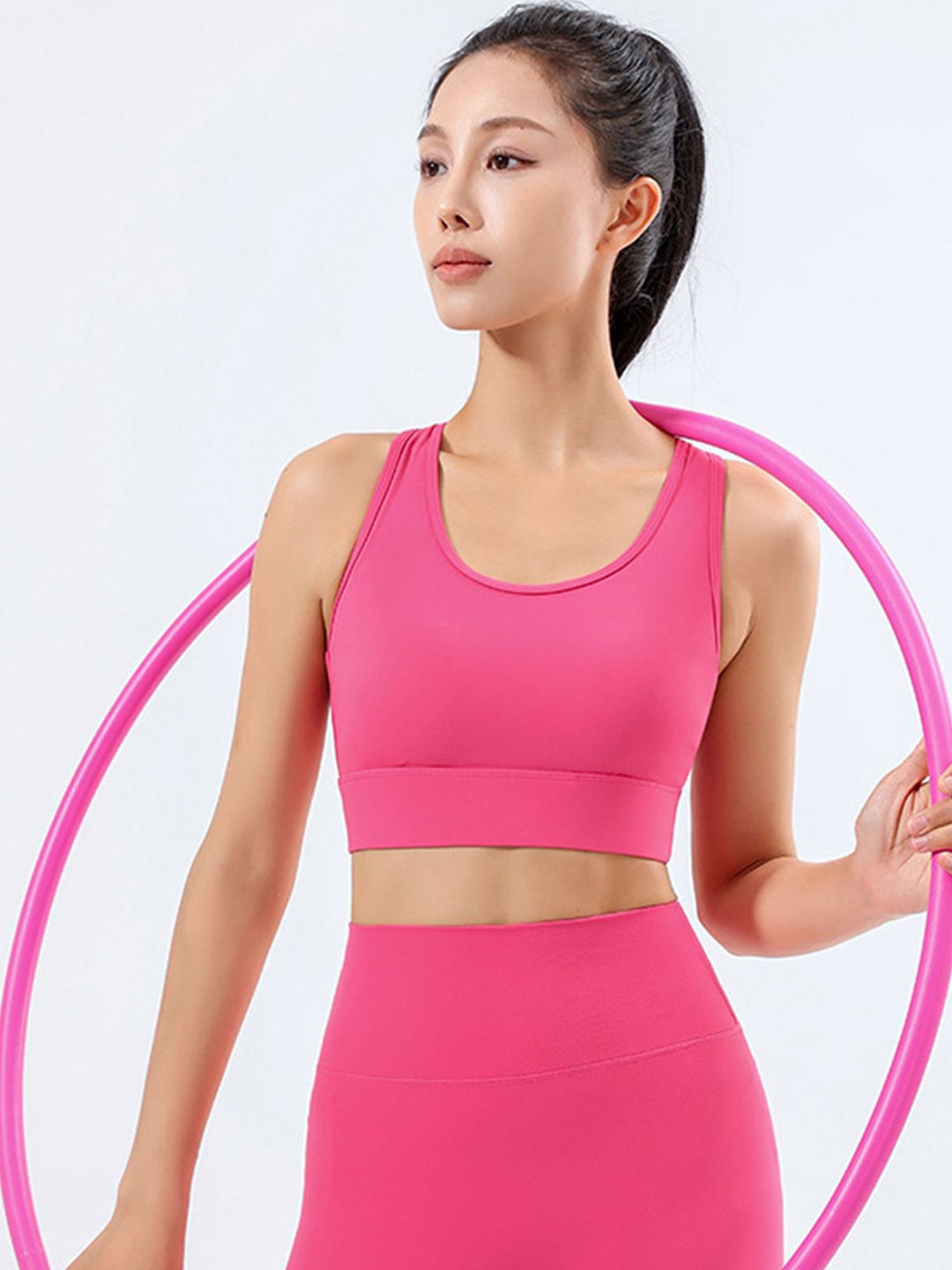 

LULU & SKY Bralette Crop Top, Rose