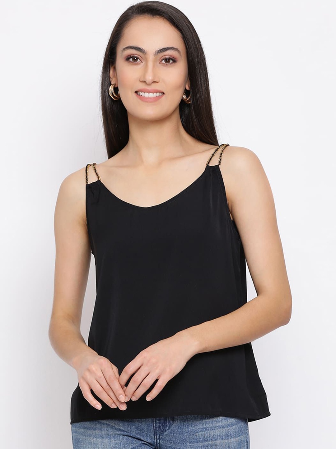 

DRAAX Fashions Top, Black