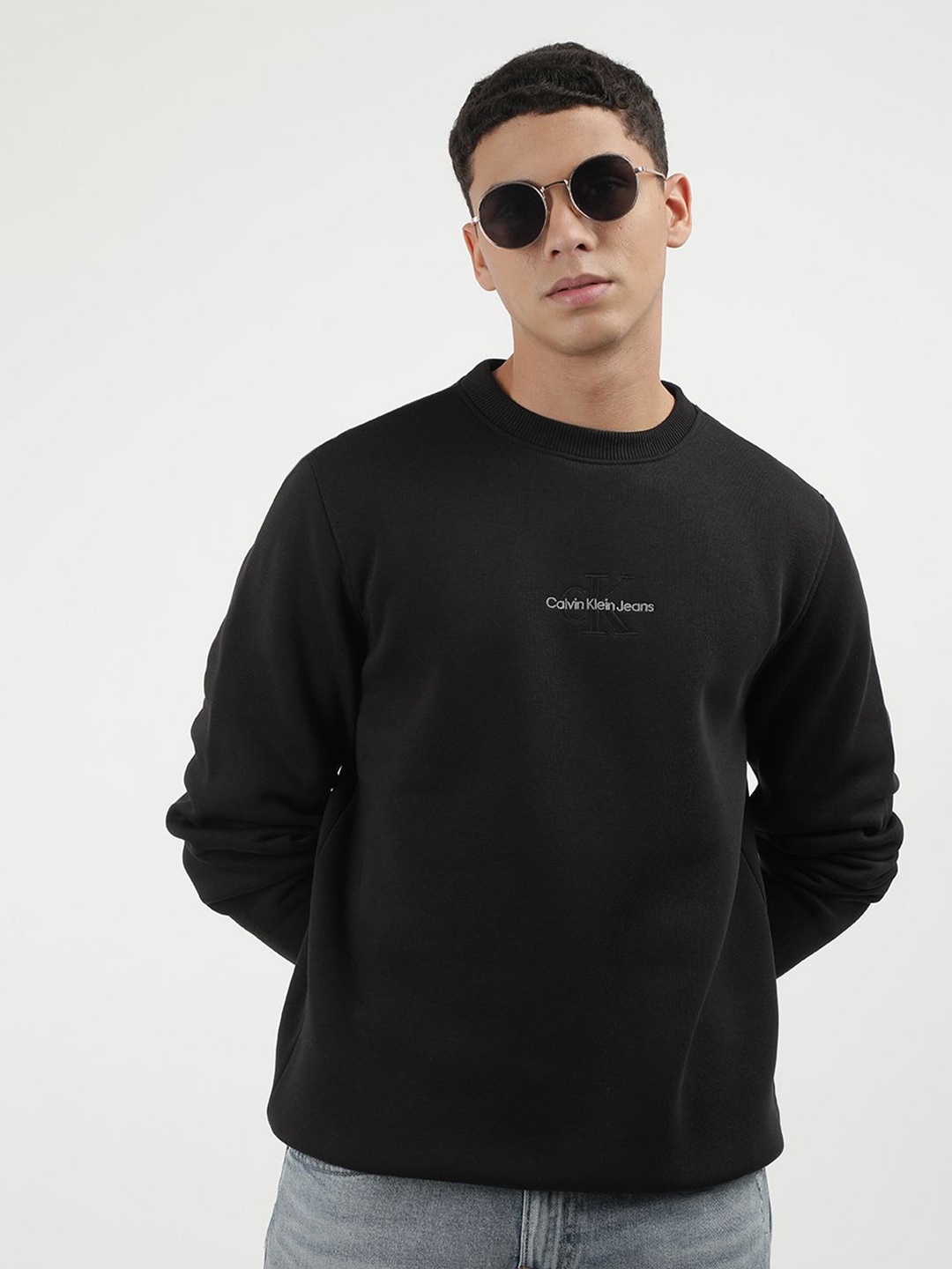 

Calvin Klein Jeans Men Sweatshirt, Black