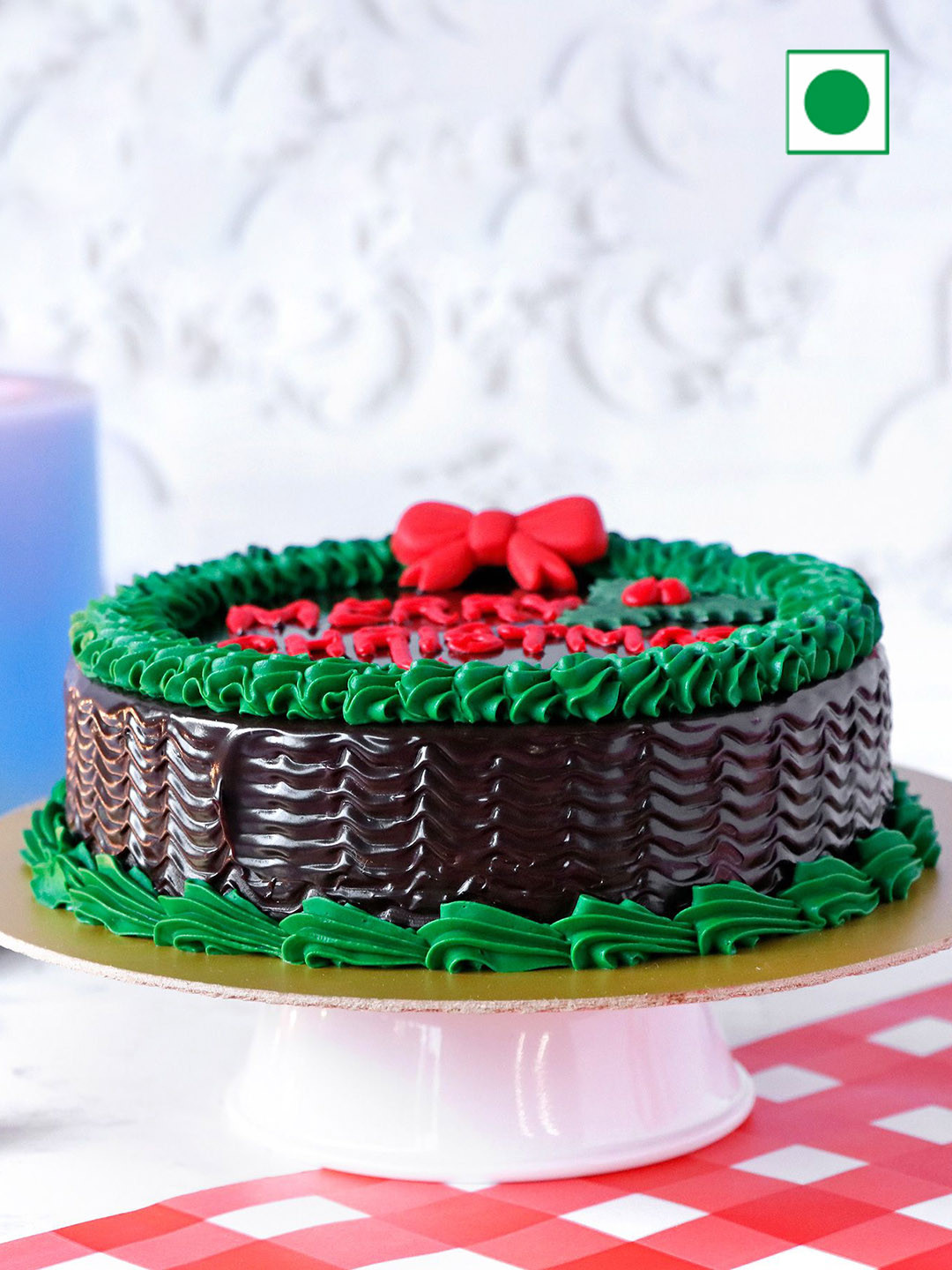 

IGP IGP Chocolate Flavour Eggless Round Cake-1kg, Brown