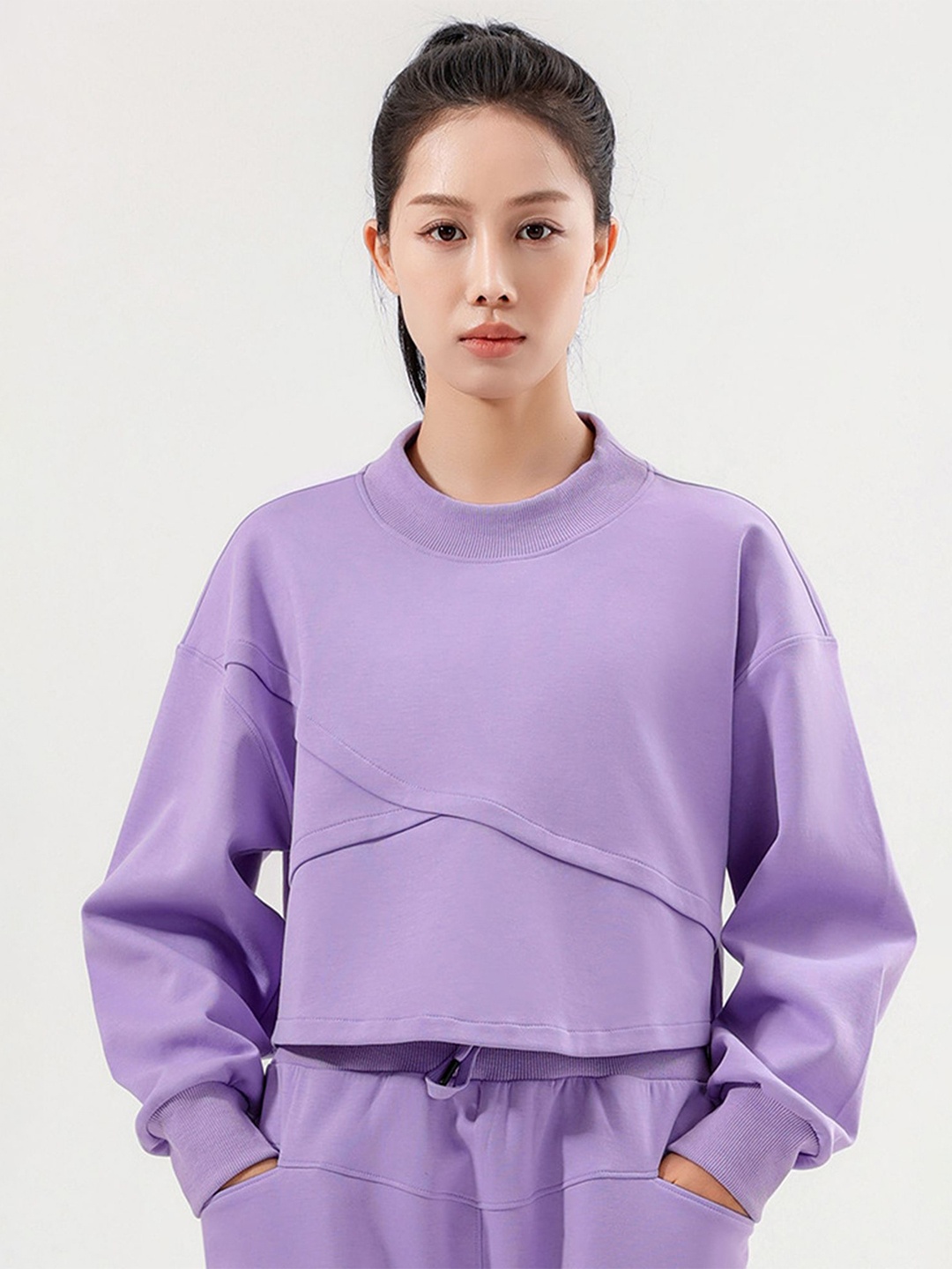 

LULU & SKY Cotton Top, Purple