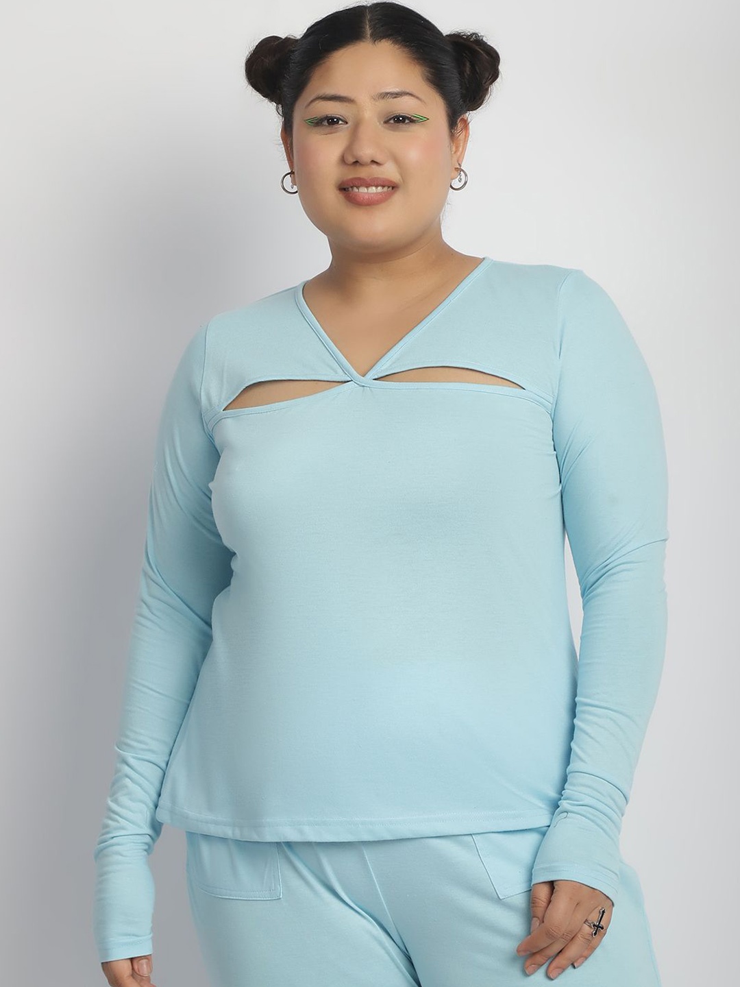 

thkgrlz Top, Blue