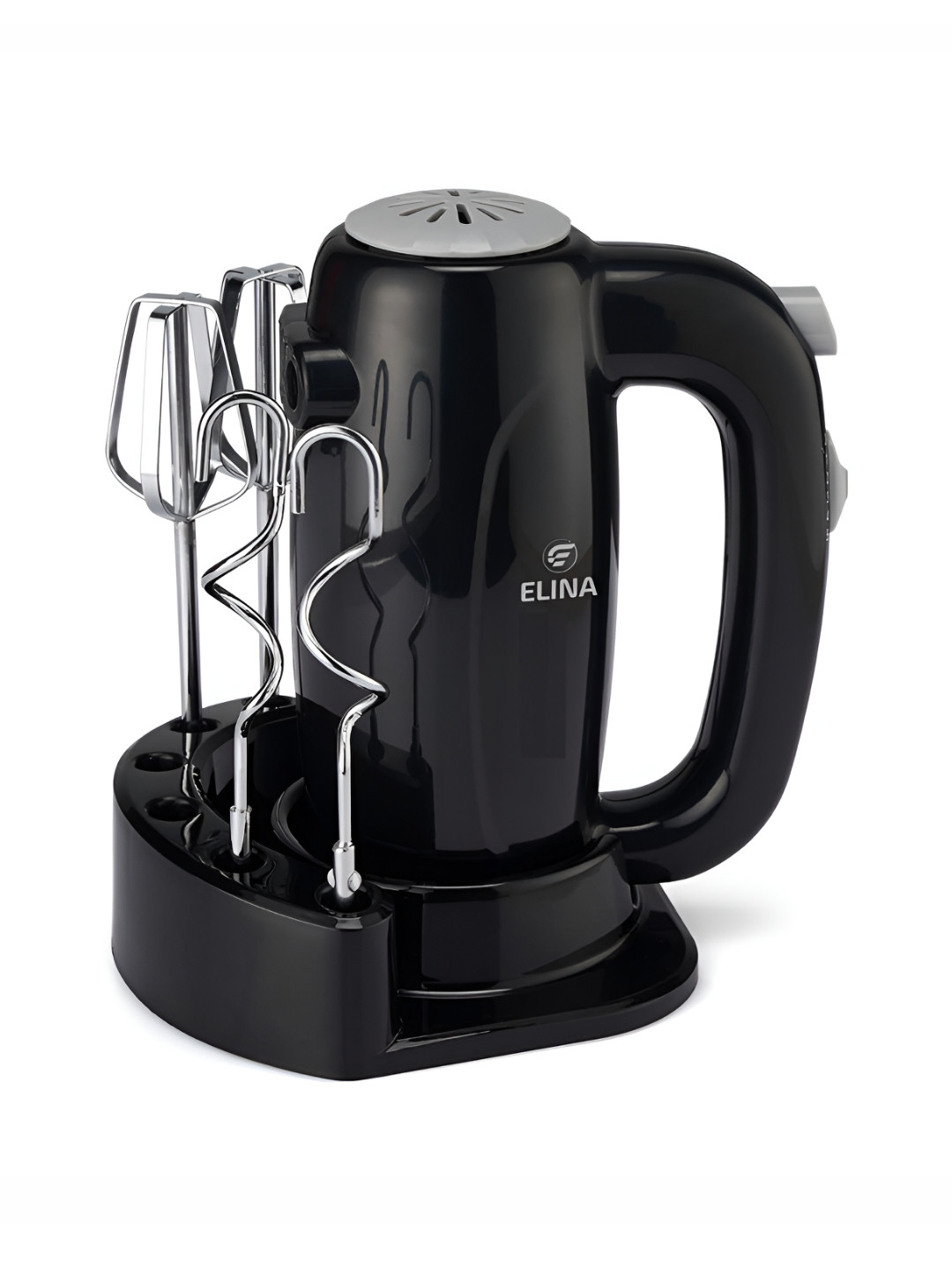 

ELINA HOME APPLIANCES Black Hand Blender 300W With Stand