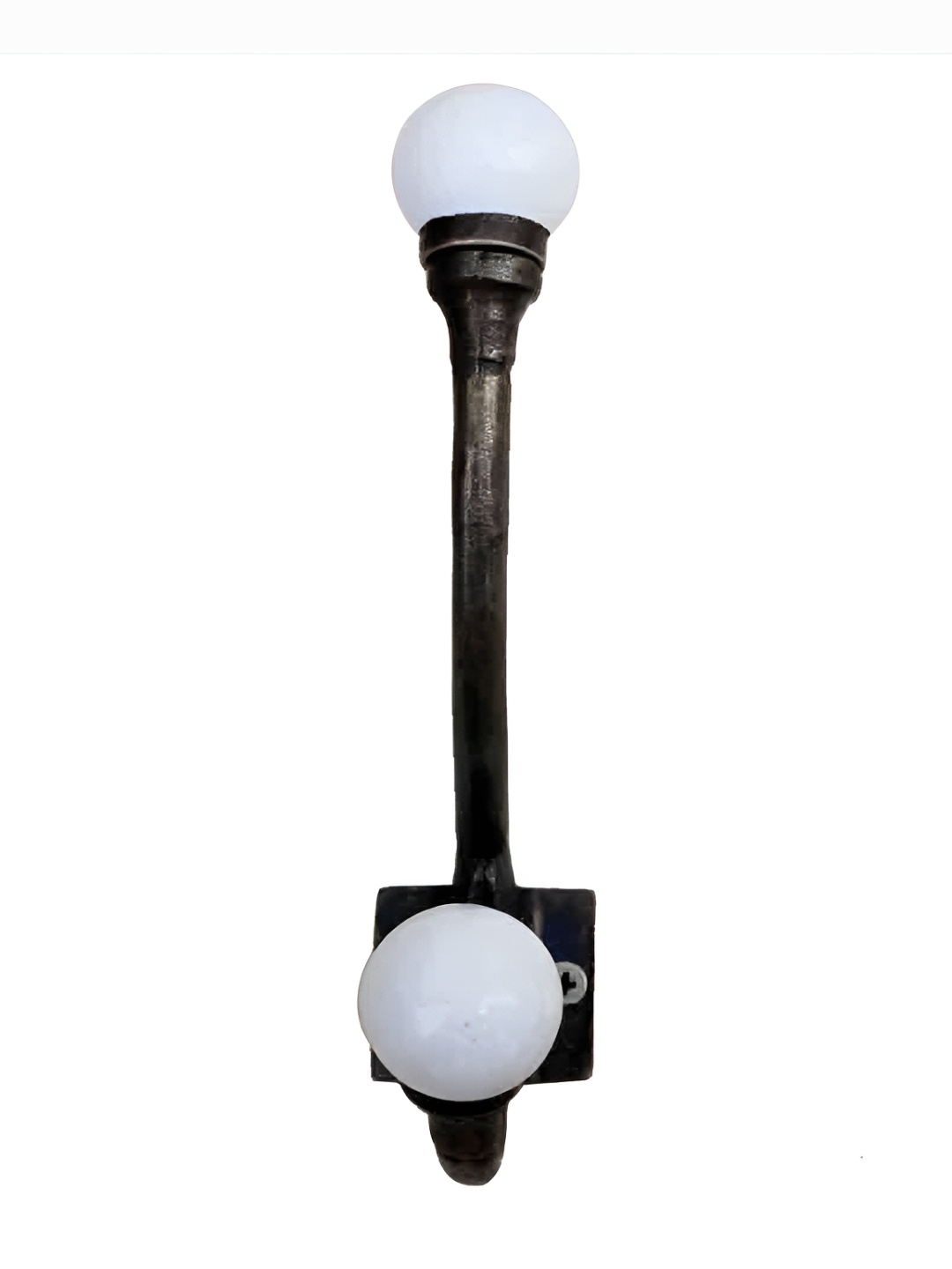 

Indianshelf White & Black 4 Pieces Metal Wall Hook