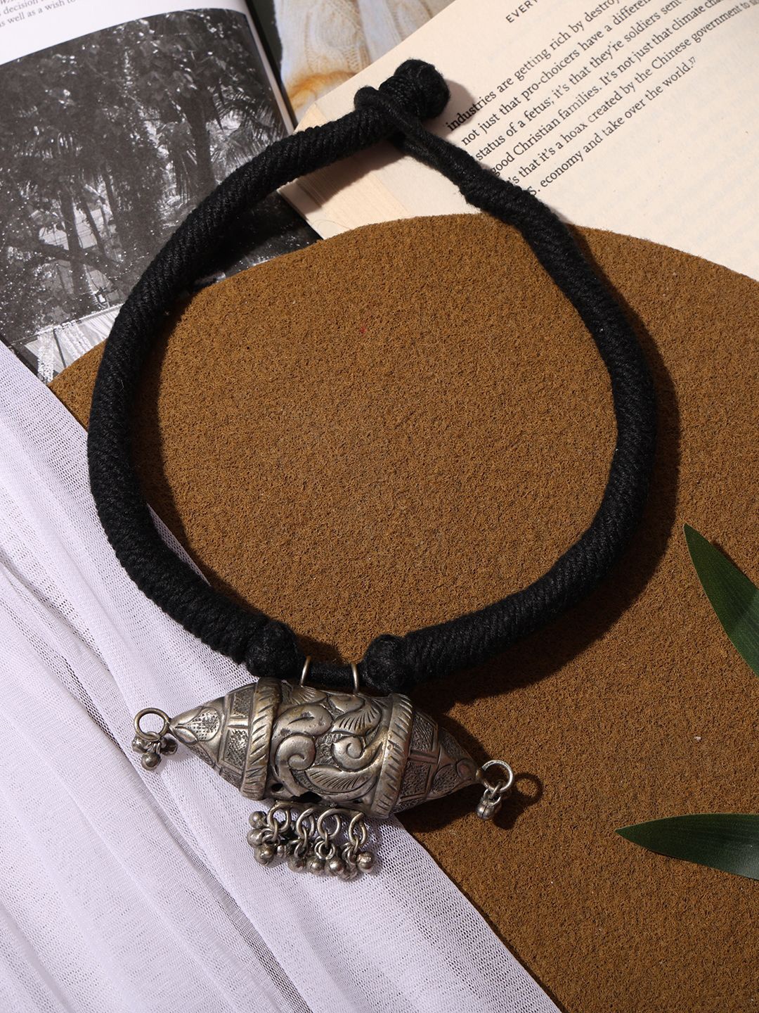 

VENI 92.5 Silver-Plated Oxidised Necklace