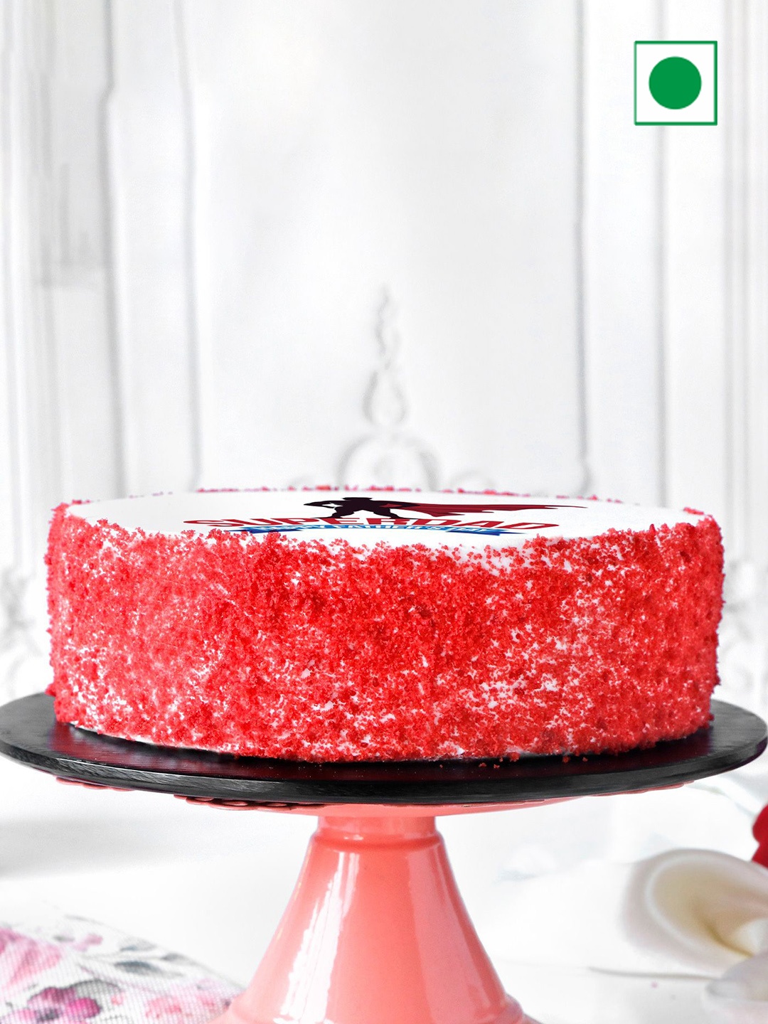 

IGP Red Velvet Flavour Eggless Round Cake - 500 Gm