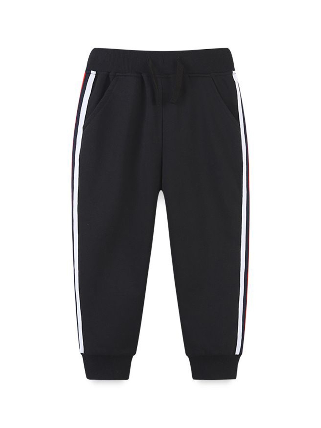 

StyleCast Boys Mid-Rise Cotton Joggers, Black