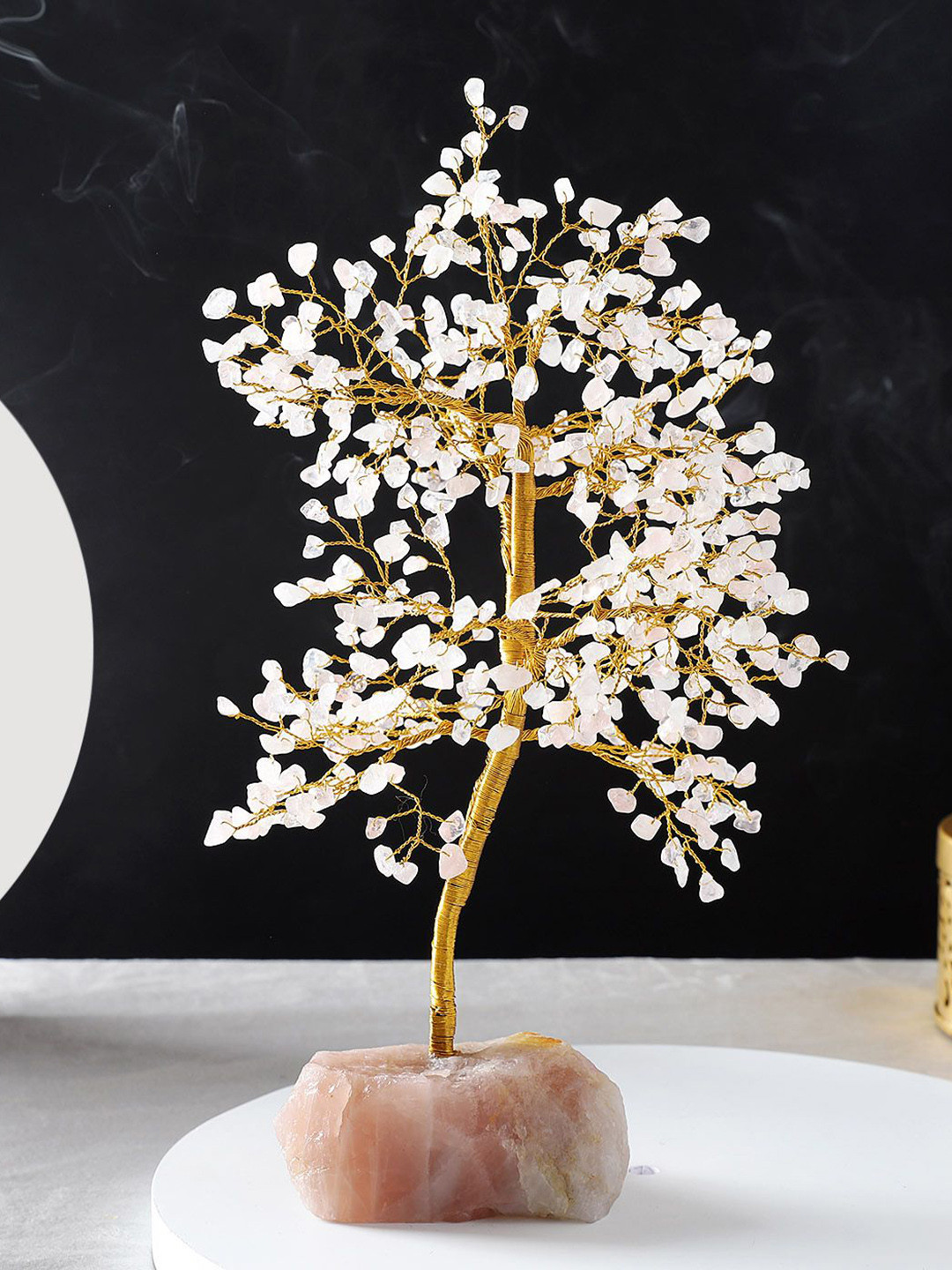 

IGP White Gemstone Tree Showpiece