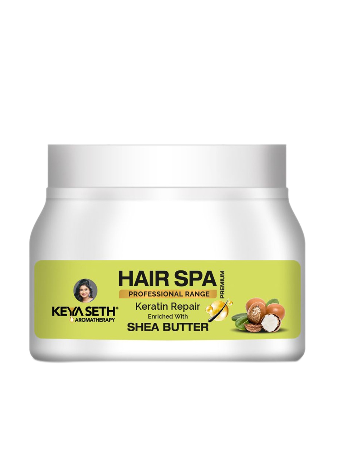 

KEYA SETH Keratin Repair Hair Spa with Shea Butter - 200 ml, Green