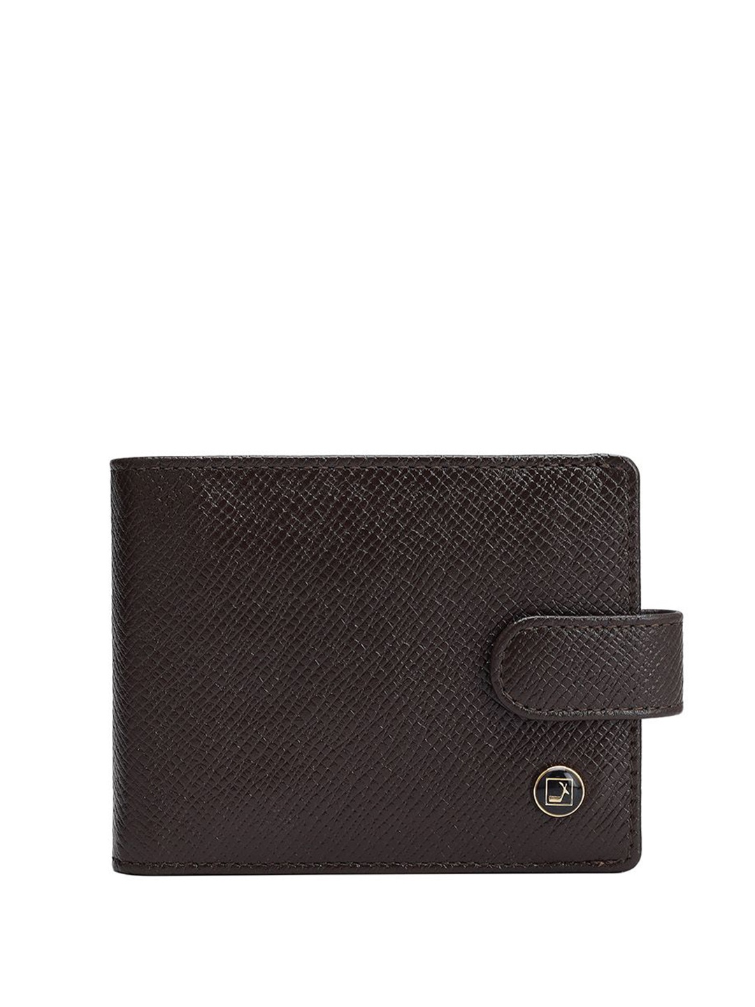 

Da Milano Men Leather Money Clip, Brown