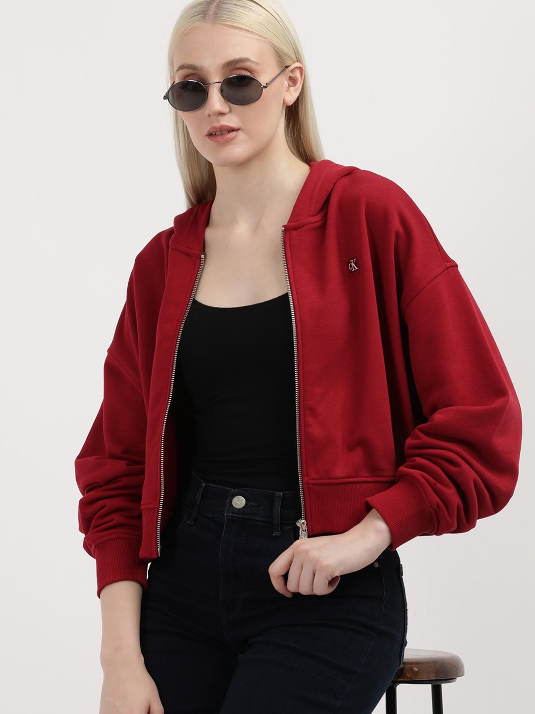 

Calvin Klein Jeans Women Sweatshirt, Red