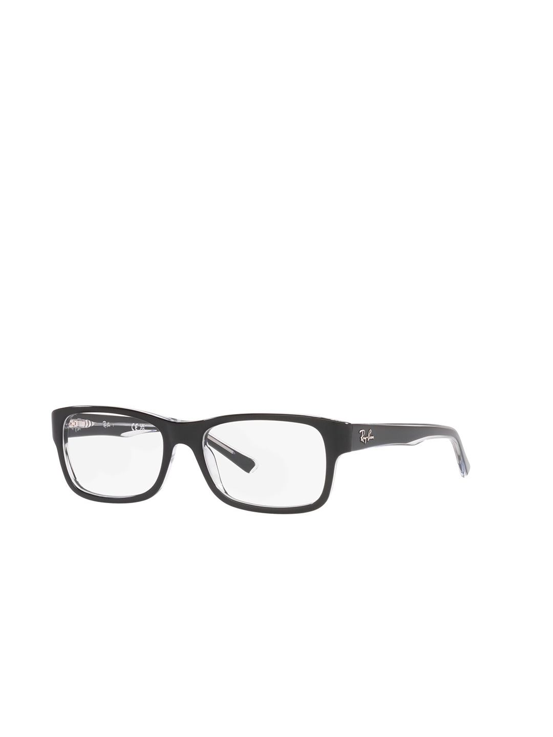 

Ray-Ban Unisex Full Rim Rectangle Frames, Black