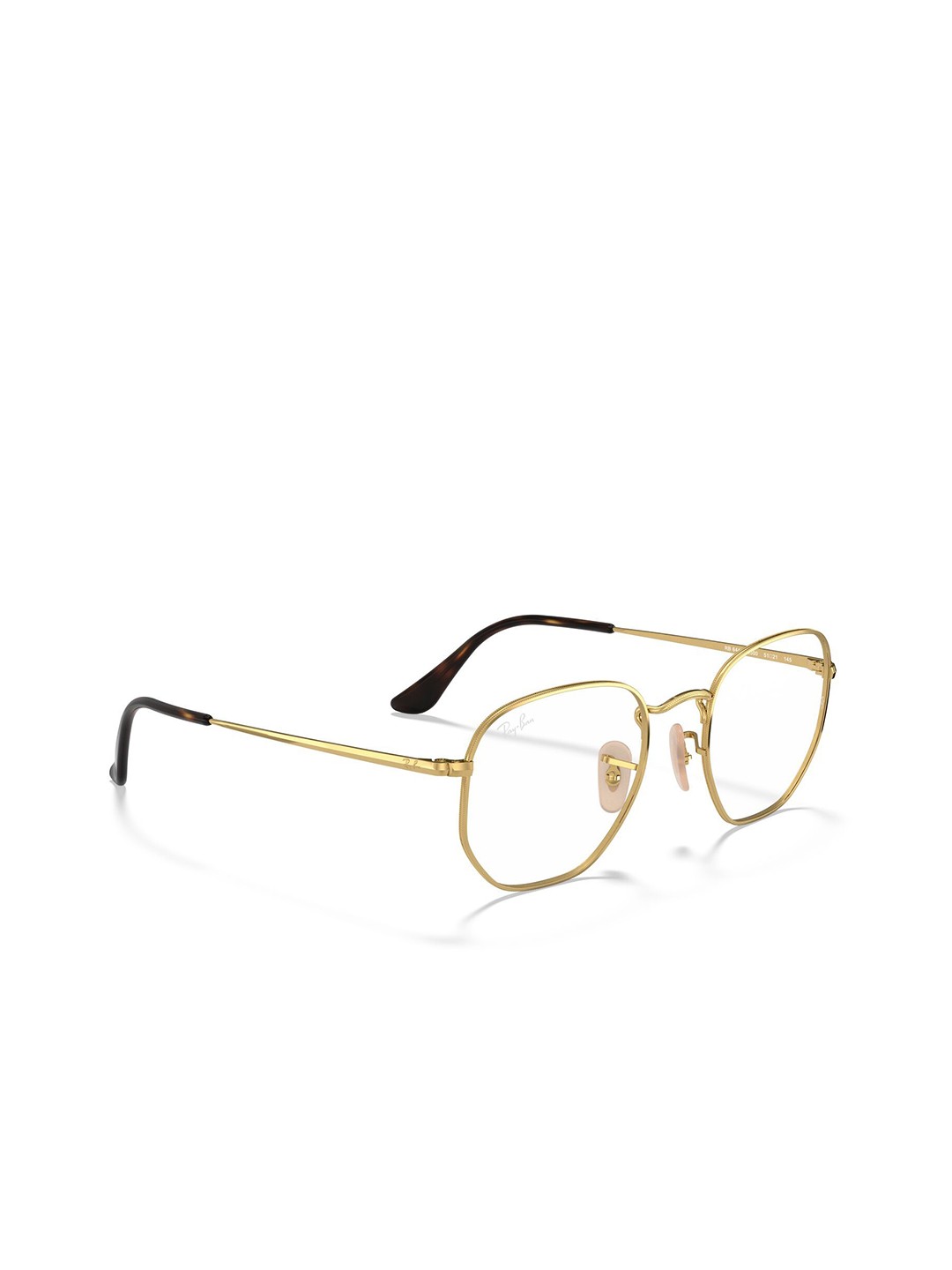 

Ray-Ban Unisex Full Rim Oversized Frames, Gold