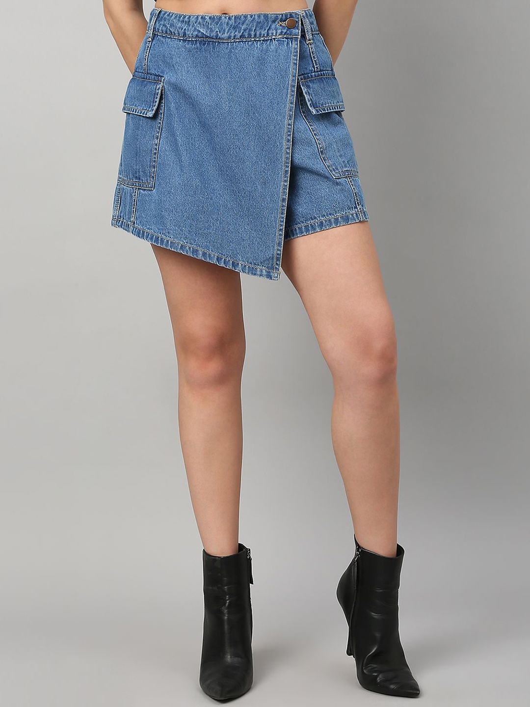 

TARAMA Women High-Rise Outdoor Shorts, Blue
