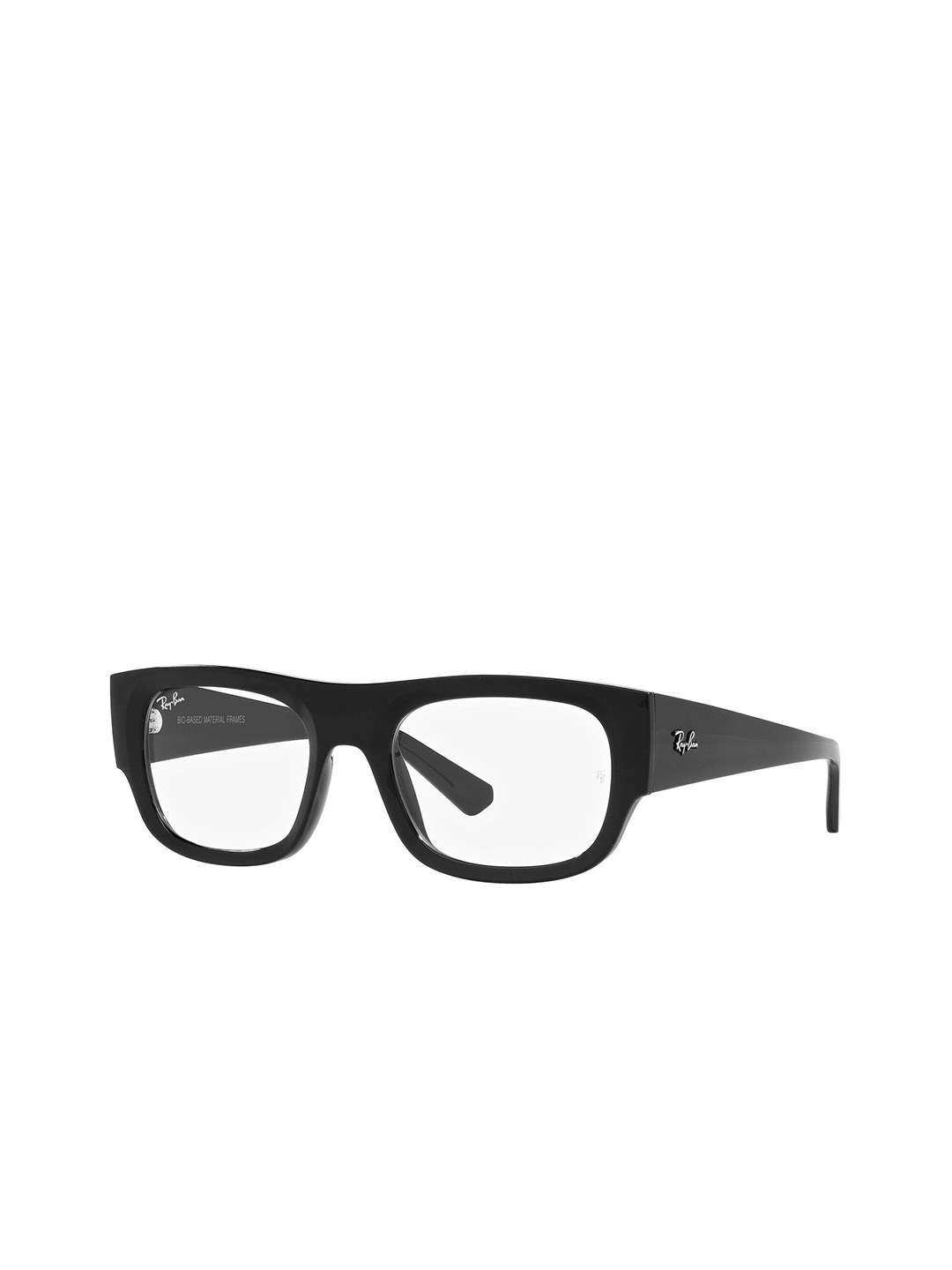 

Ray-Ban Unisex Full Rim Rectangle Frames, Black