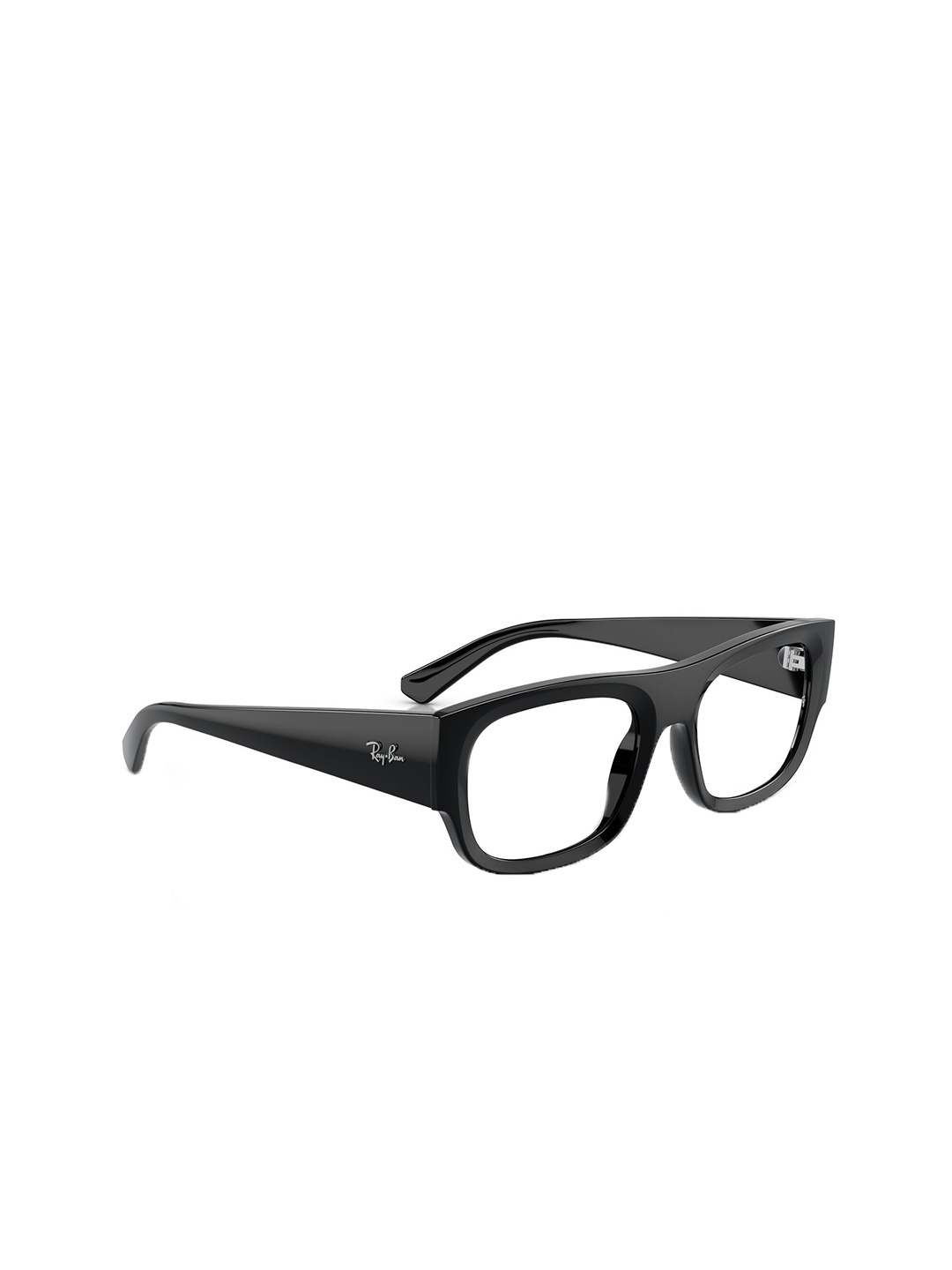 

Ray-Ban Unisex Full Rim Rectangle Frames, Black