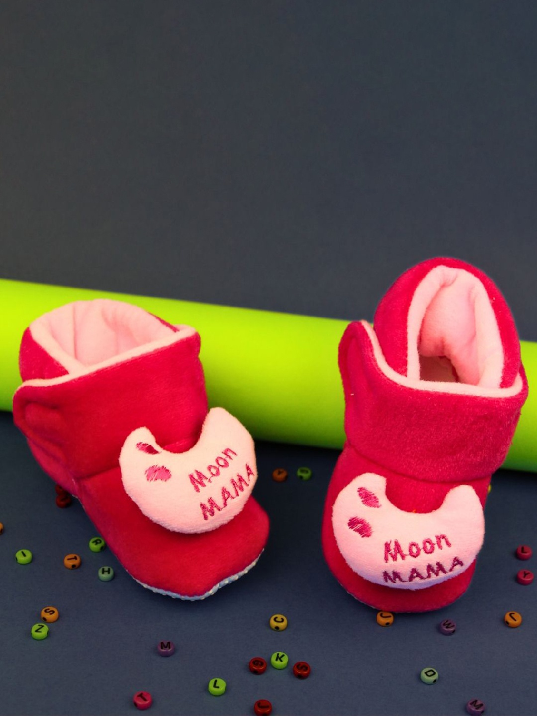 

BAESD Unisex Kids Cotton Booties, Pink