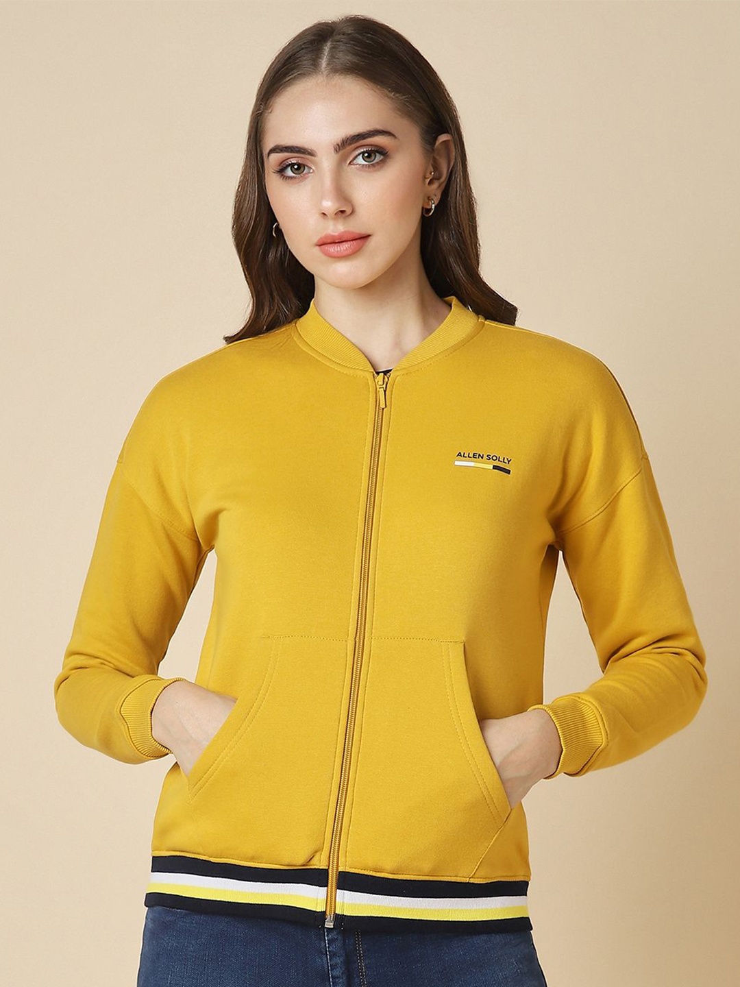 

Allen Solly Woman Women Sweatshirt, Yellow