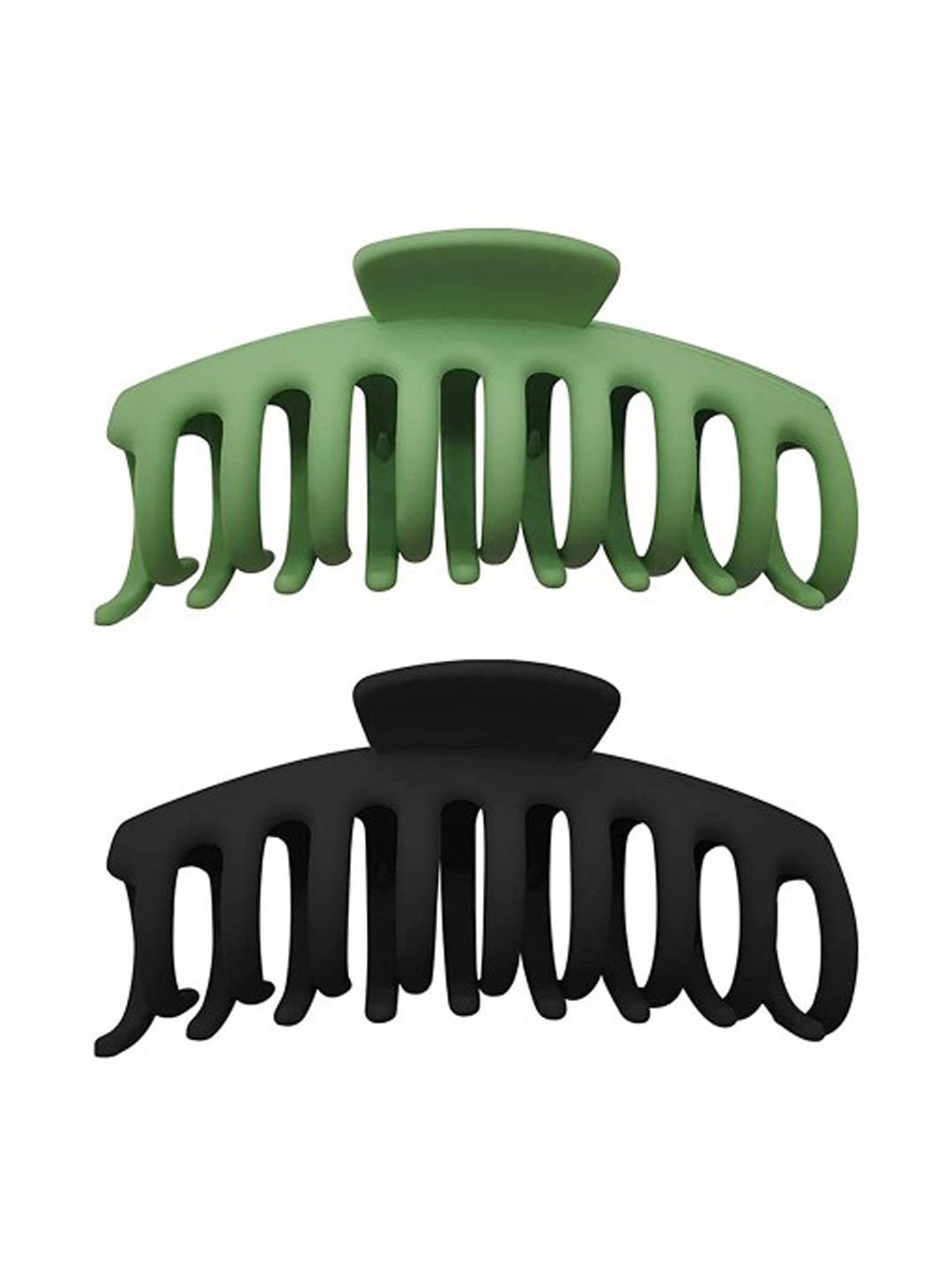 

Xivir Women Set of 2 Claw Clip, Green