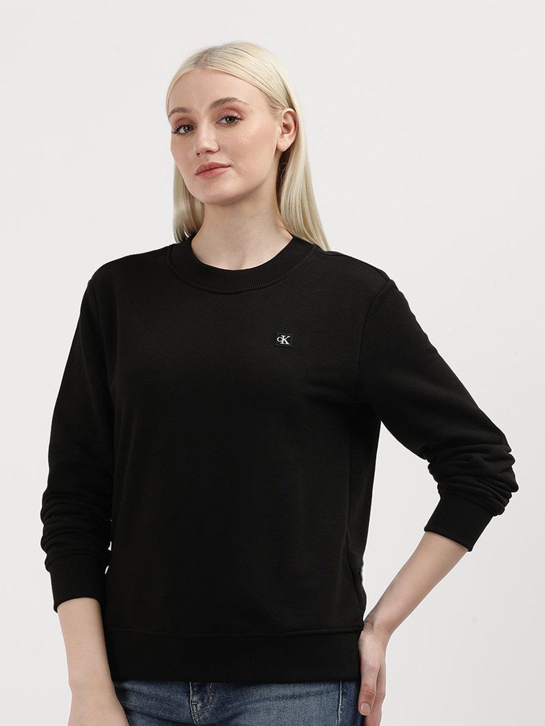 

Calvin Klein Jeans Women Sweatshirt, Black