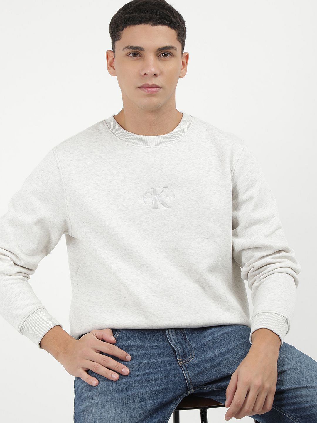 

Calvin Klein Jeans Men Sweatshirt, Grey