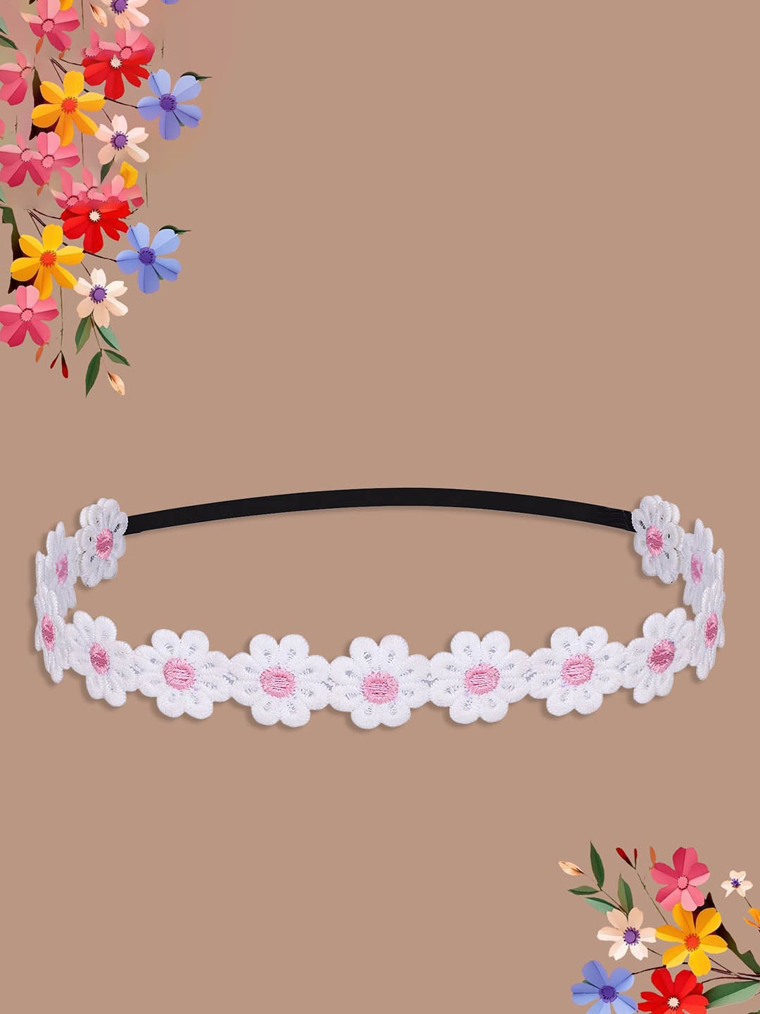 

SYGA Girls Bandana Headband, Pink