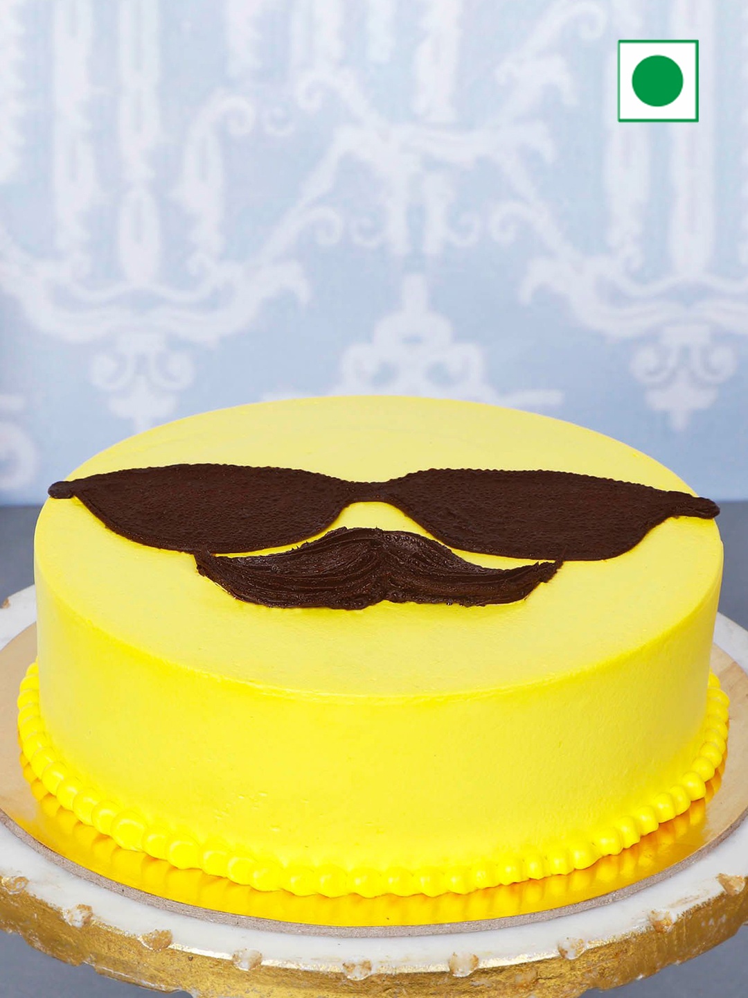 

IGP Butterscotch Flavour Eggless Round Cake- 1Kg, Yellow