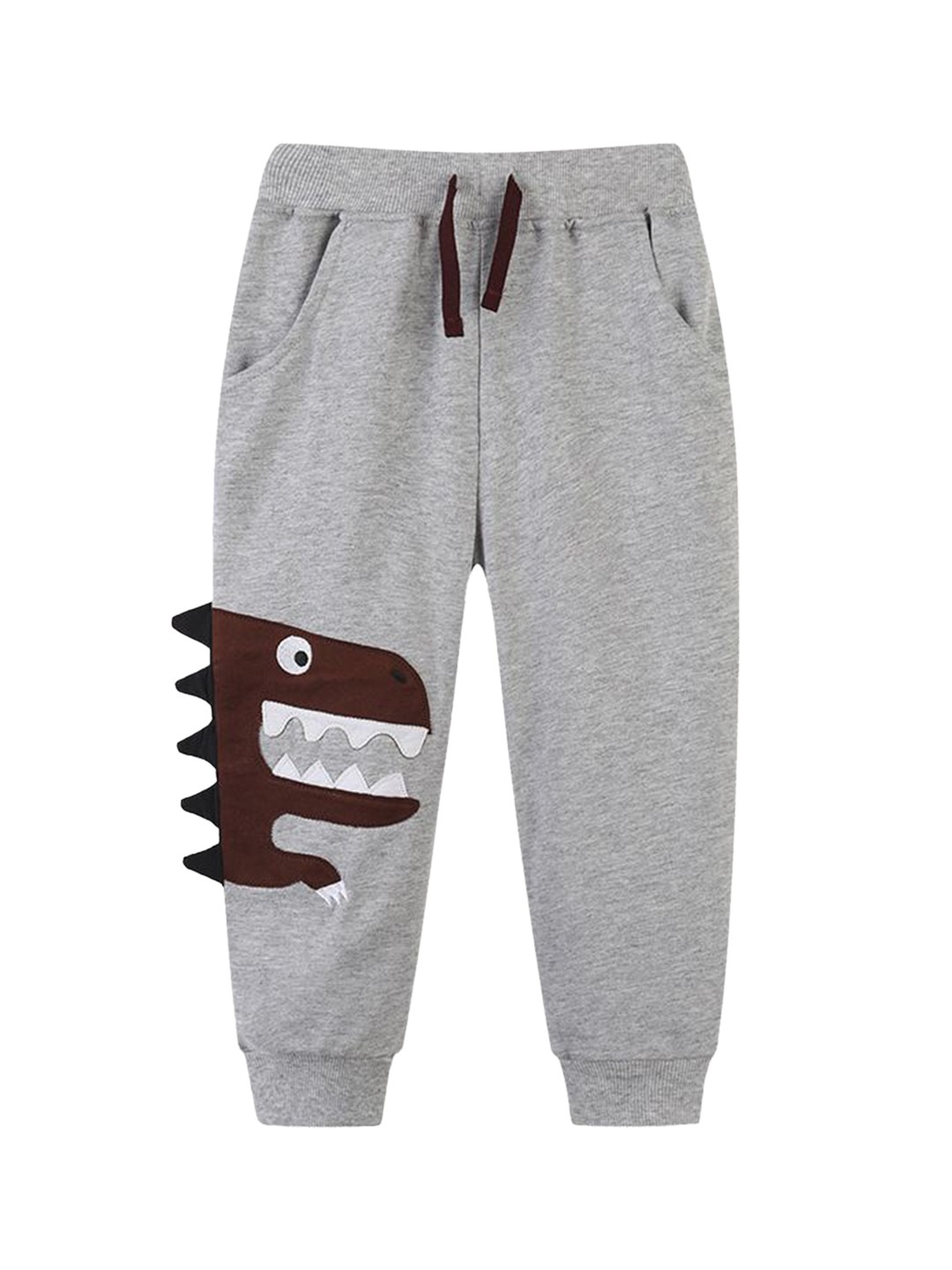 

StyleCast Boys Printed Mid-Rise Joggers, Grey