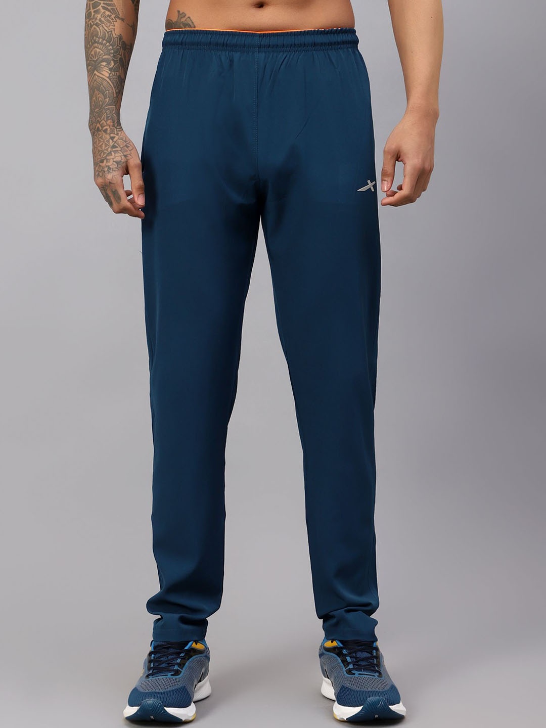 

VECTOR X Men Mid- Rise Track Pants, Blue