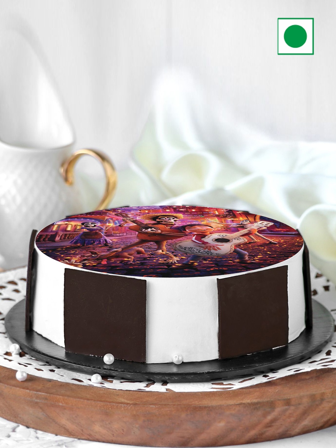 

IGP Coco Flavour Eggless Round Cake-500 G, White
