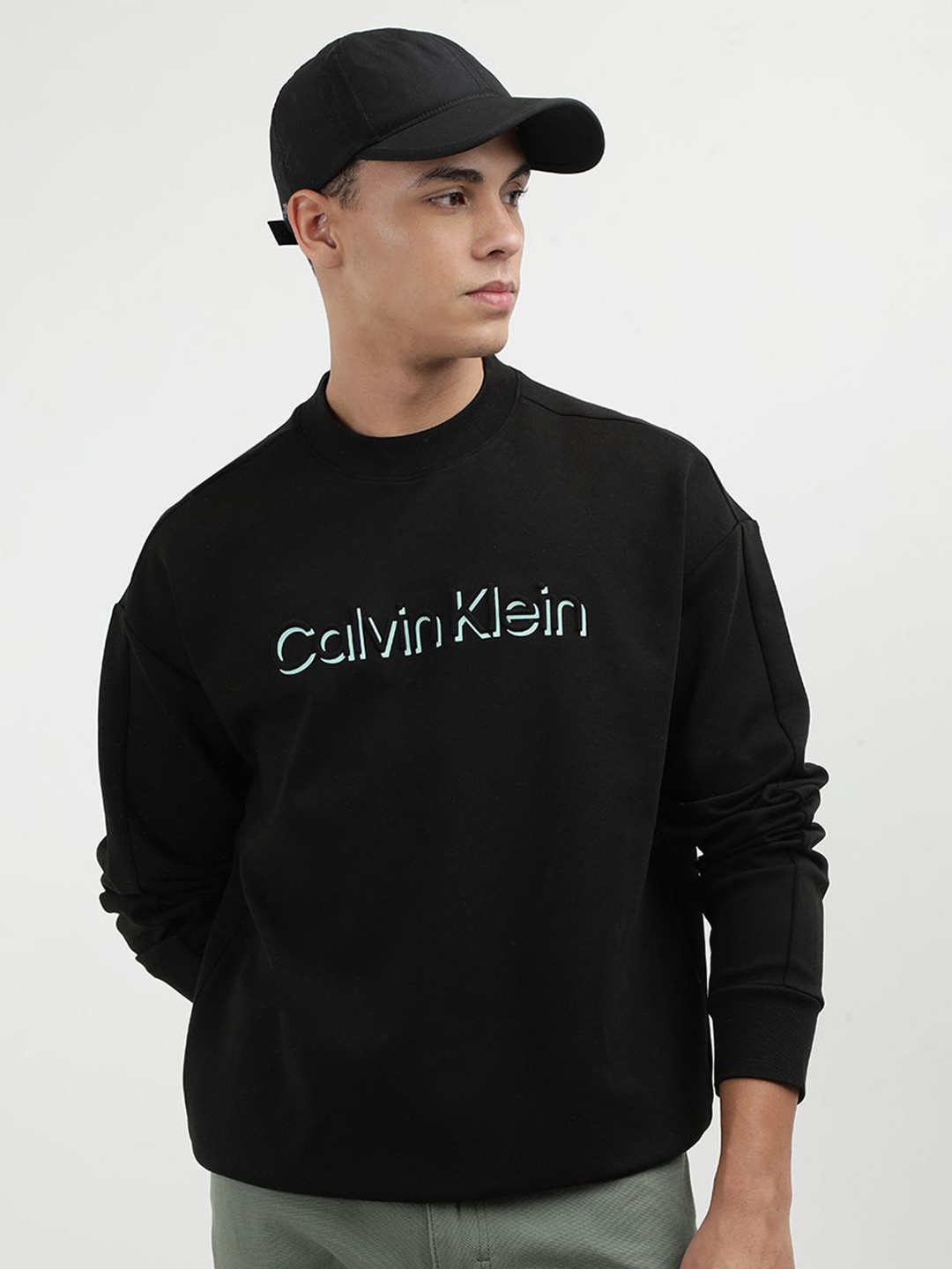 

Calvin Klein Jeans Men Printed Sweatshirt, Black