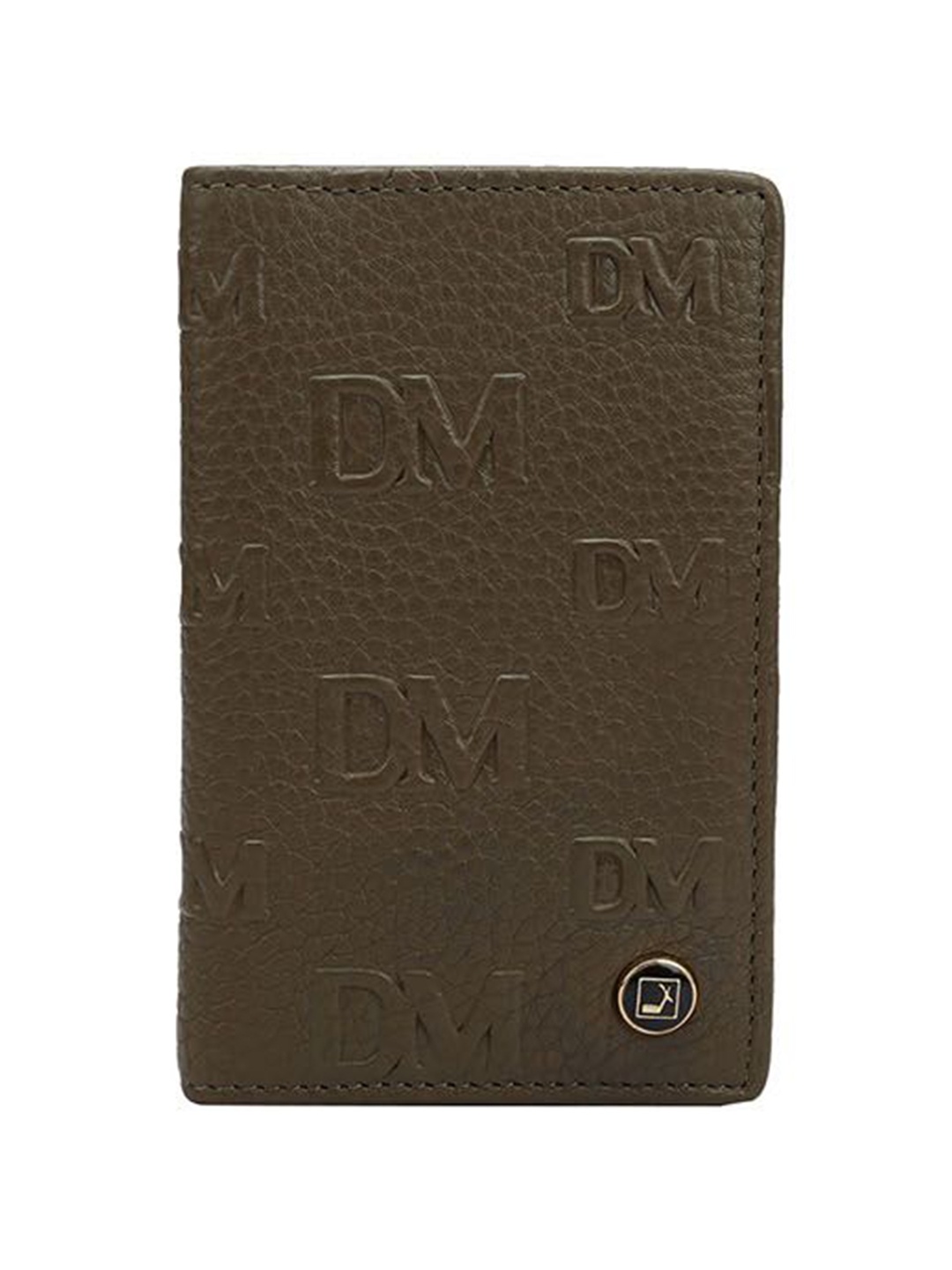 

Da Milano Unisex Leather Card Holder, Brown