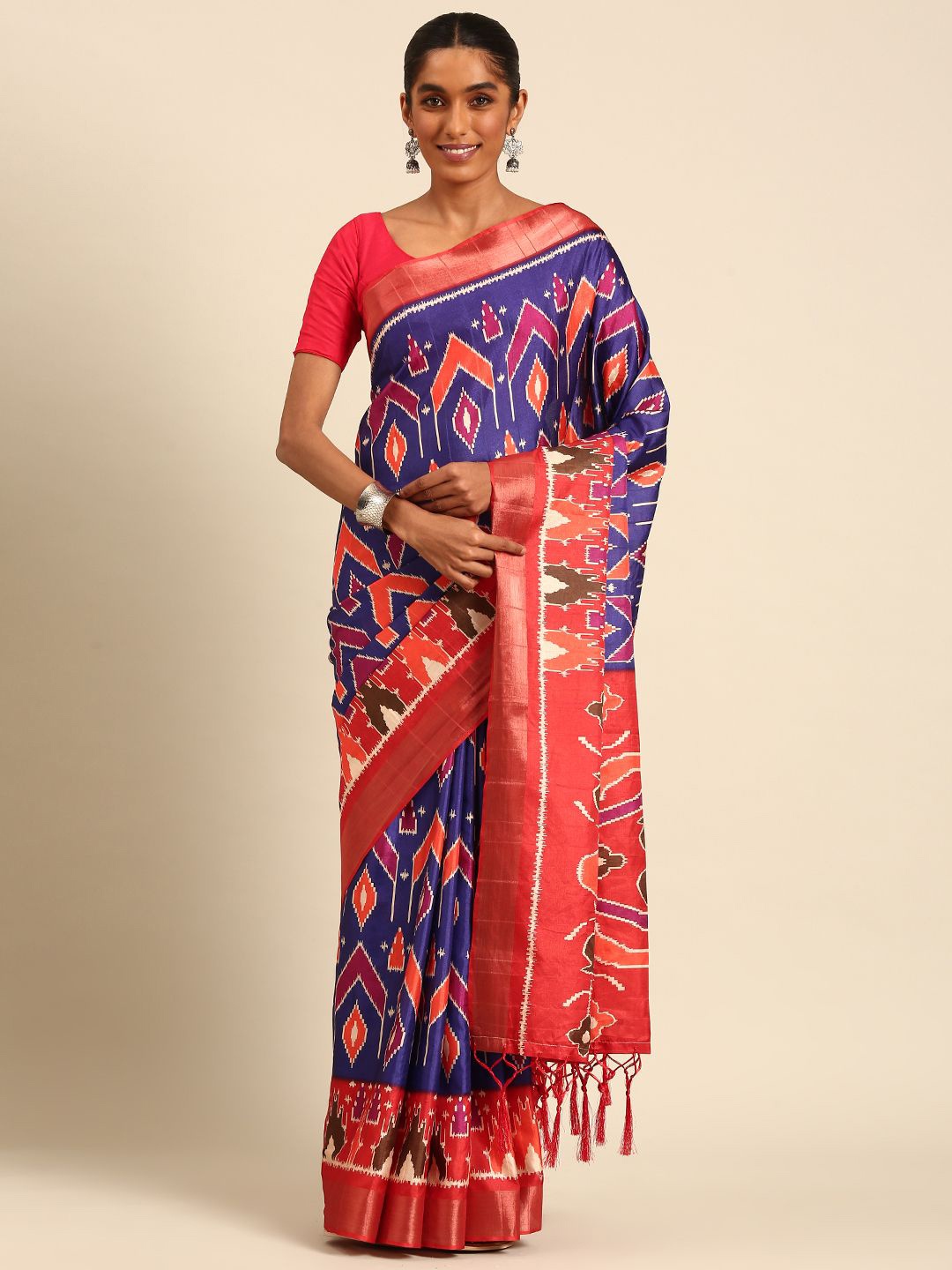 

Fashion Petals Women Digital Printed Saree, Purple