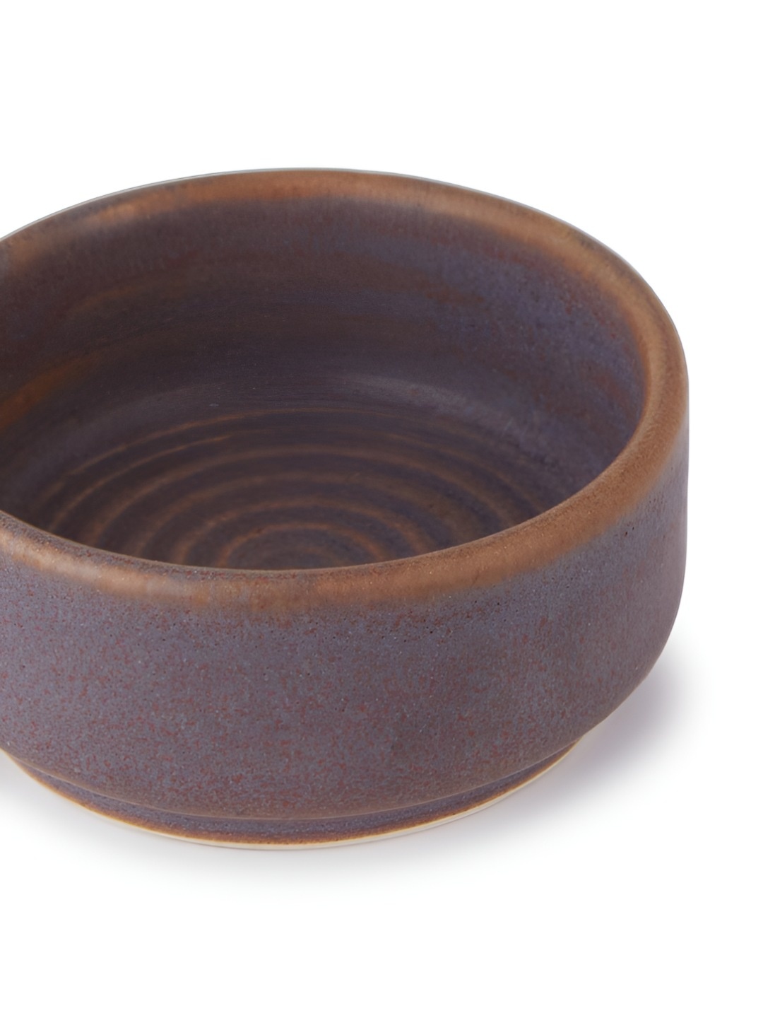

Fabindia Dhumra Purple Ceramic Chutney Bowl