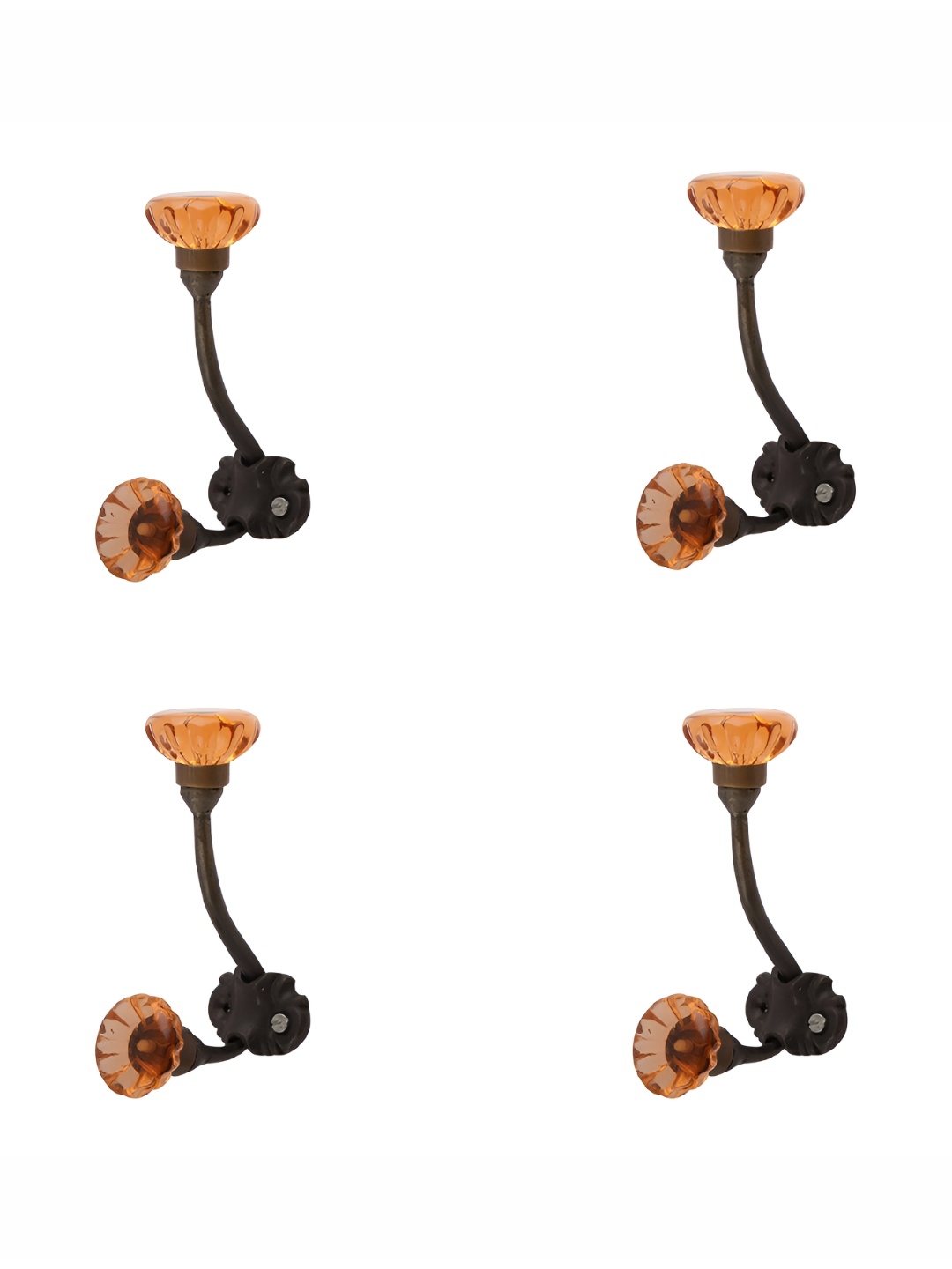 

Indianshelf Rose Gold 4 Pcs Metal Wall Hooks
