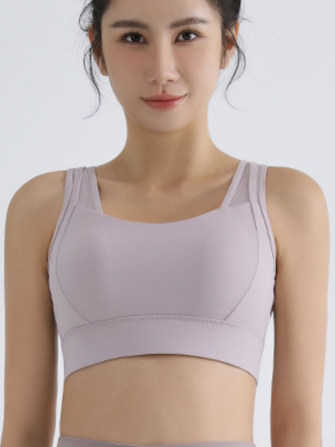 

LULU & SKY Bralette Crop Top, Purple