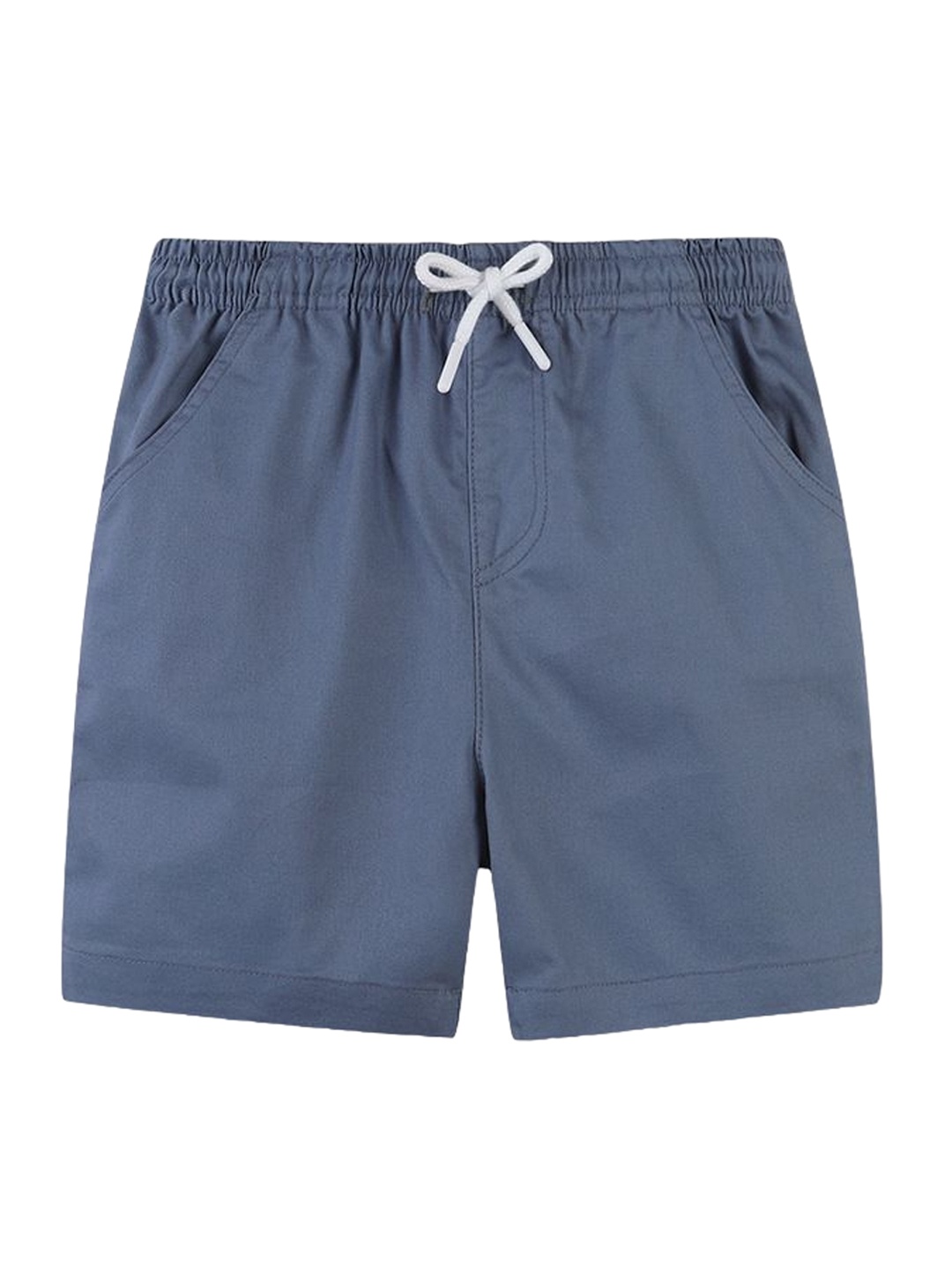 

StyleCast Boys Solid Cotton Shorts, Blue