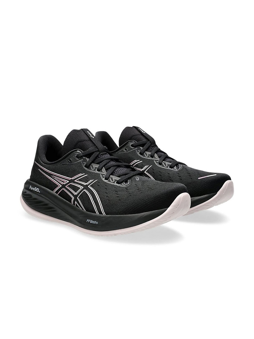 

ASICS Gel-Cumulus 26 Men Lace-Ups Textured Running Sports Shoes, Black