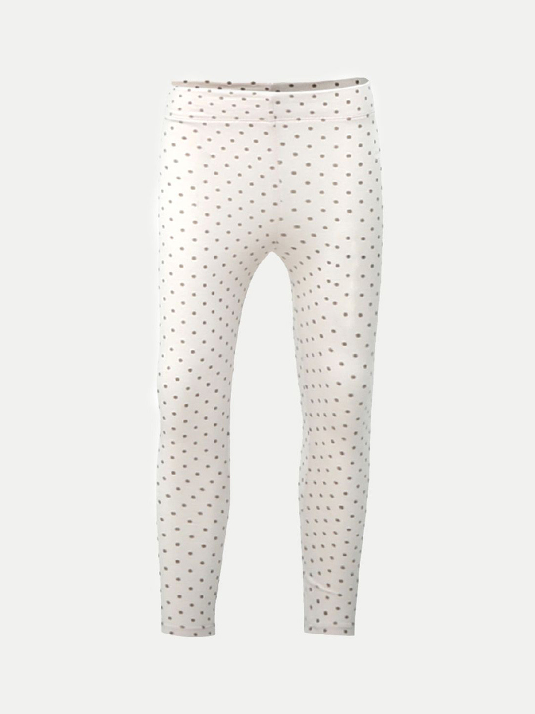 

BAESD Girls Printed Ankle Length Leggings, White