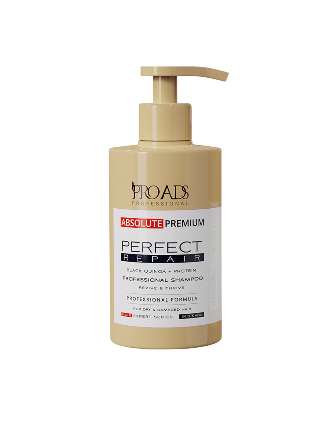 

PROADS Perfect Repair Shampoo with Black Quinoa & Protein - 300 ml, Beige