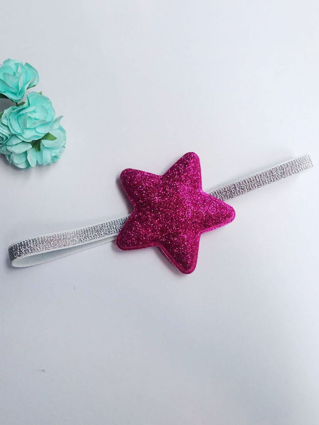 

SYGA Girls Bandana Glittery Star Headband, Pink