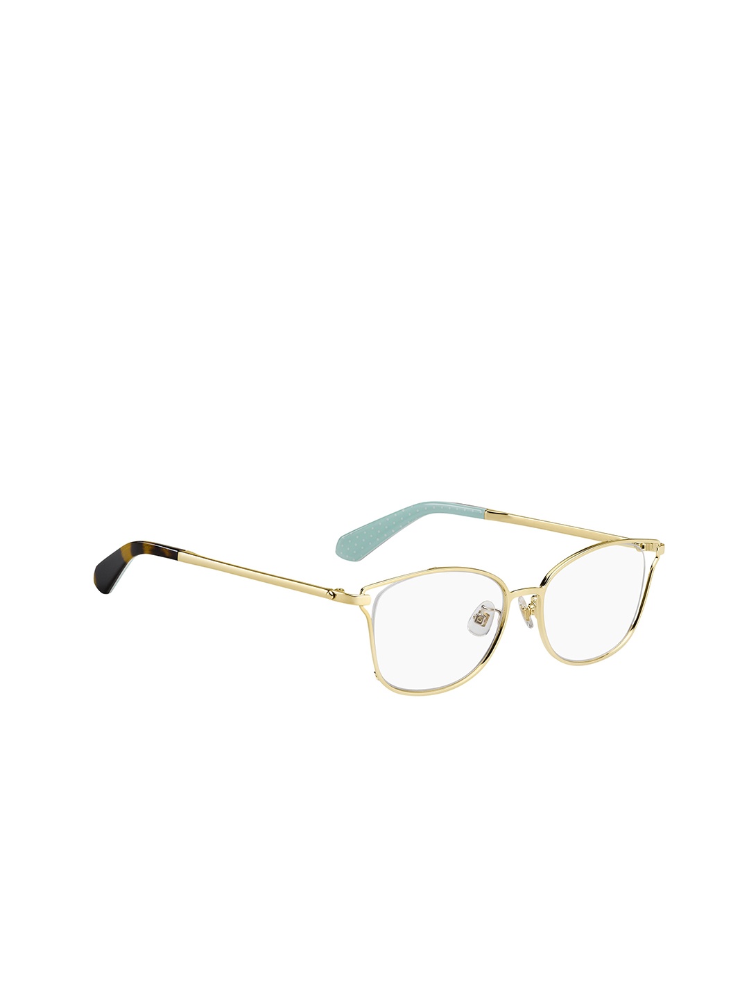 

Kate Spade Women Full Rim Square Frames, Gold