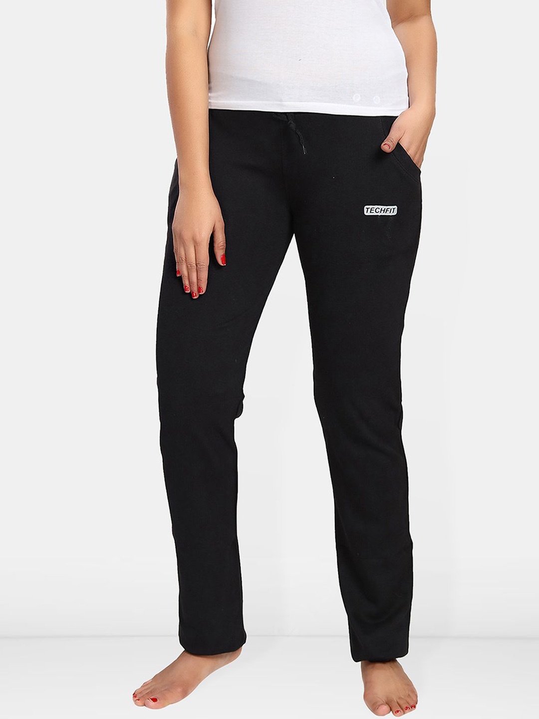

Be You Women Cotton Lounge Pants, Black