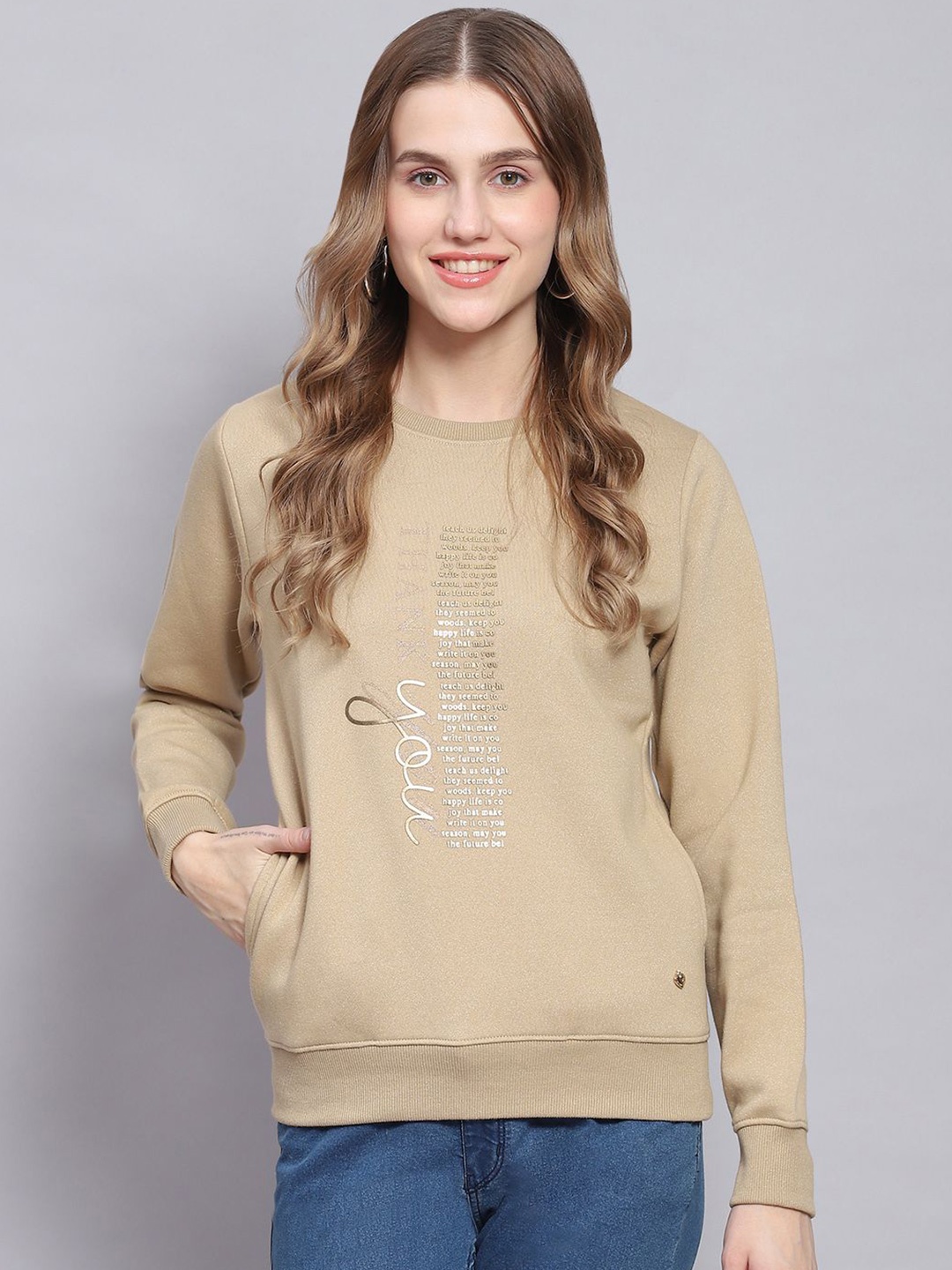 

Monte Carlo Women Sweatshirt, Khaki