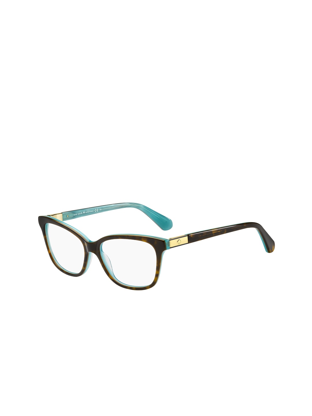

Kate Spade Women Abstract Printed Full Rim Square Frames, Turquoise blue